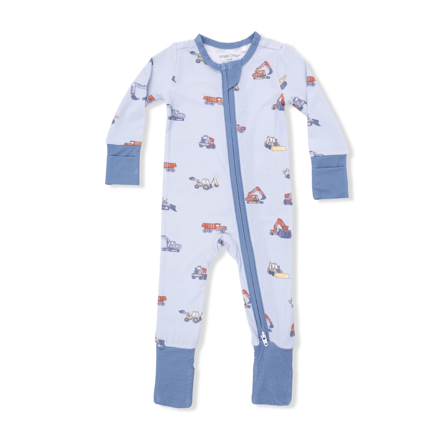 Construction Vehicles - Convertible Romper-Angel Dear