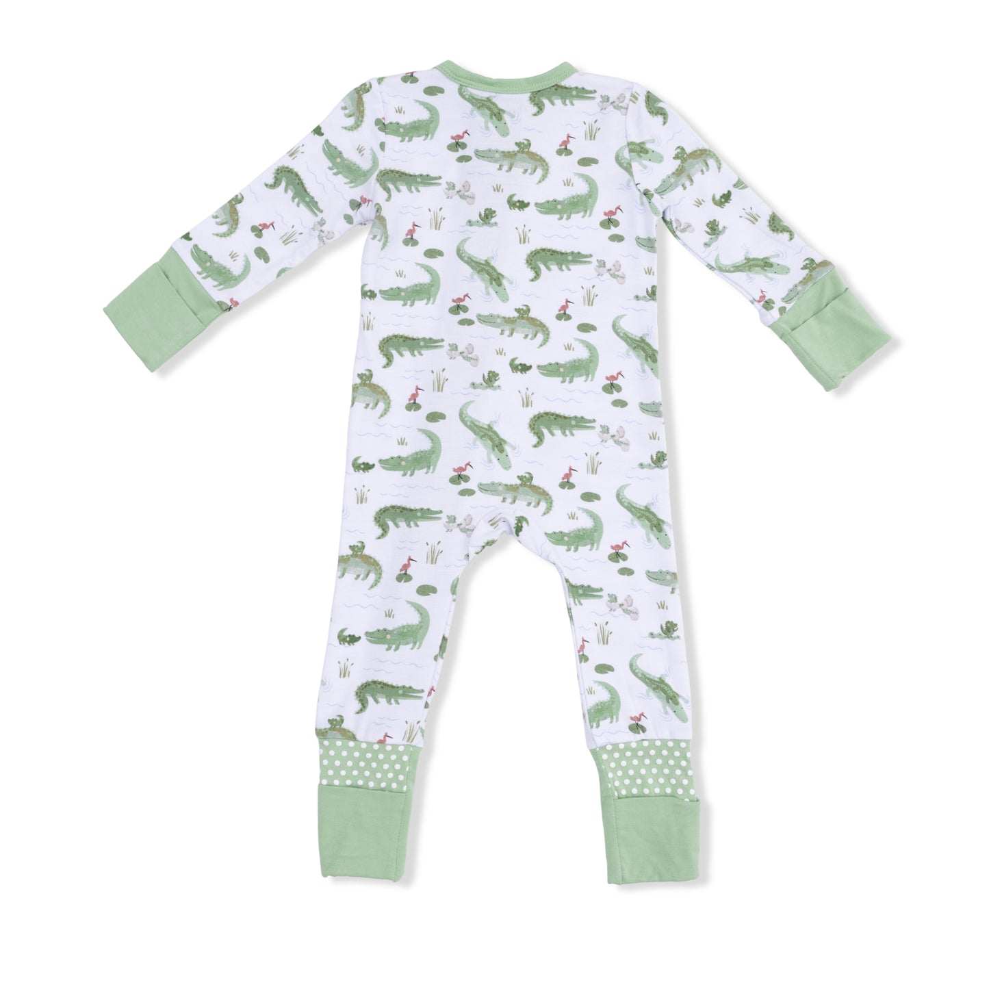 Crayon Alligators - Convertible Romper-Angel Dear