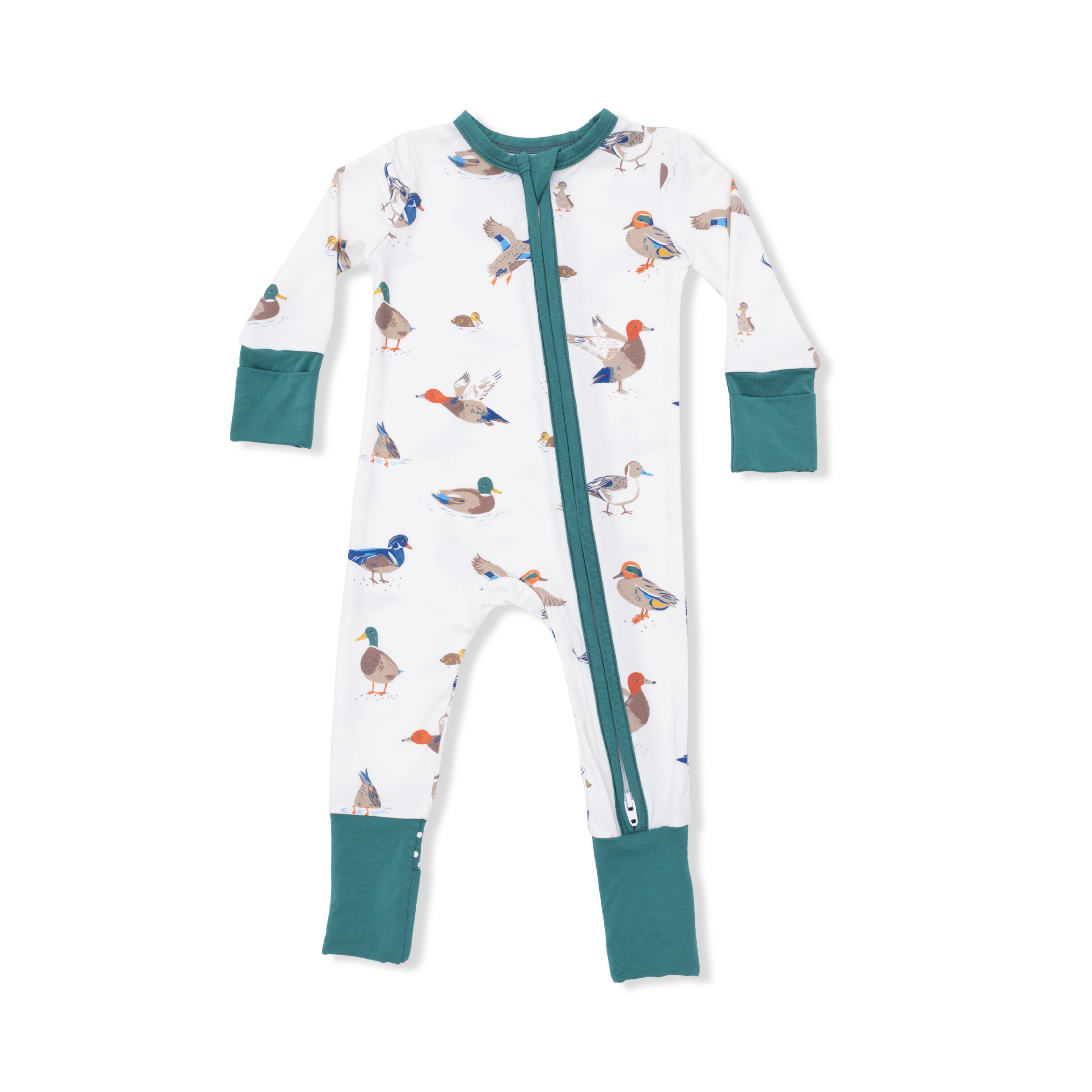 Ducks - Convertible Romper-Angel Dear