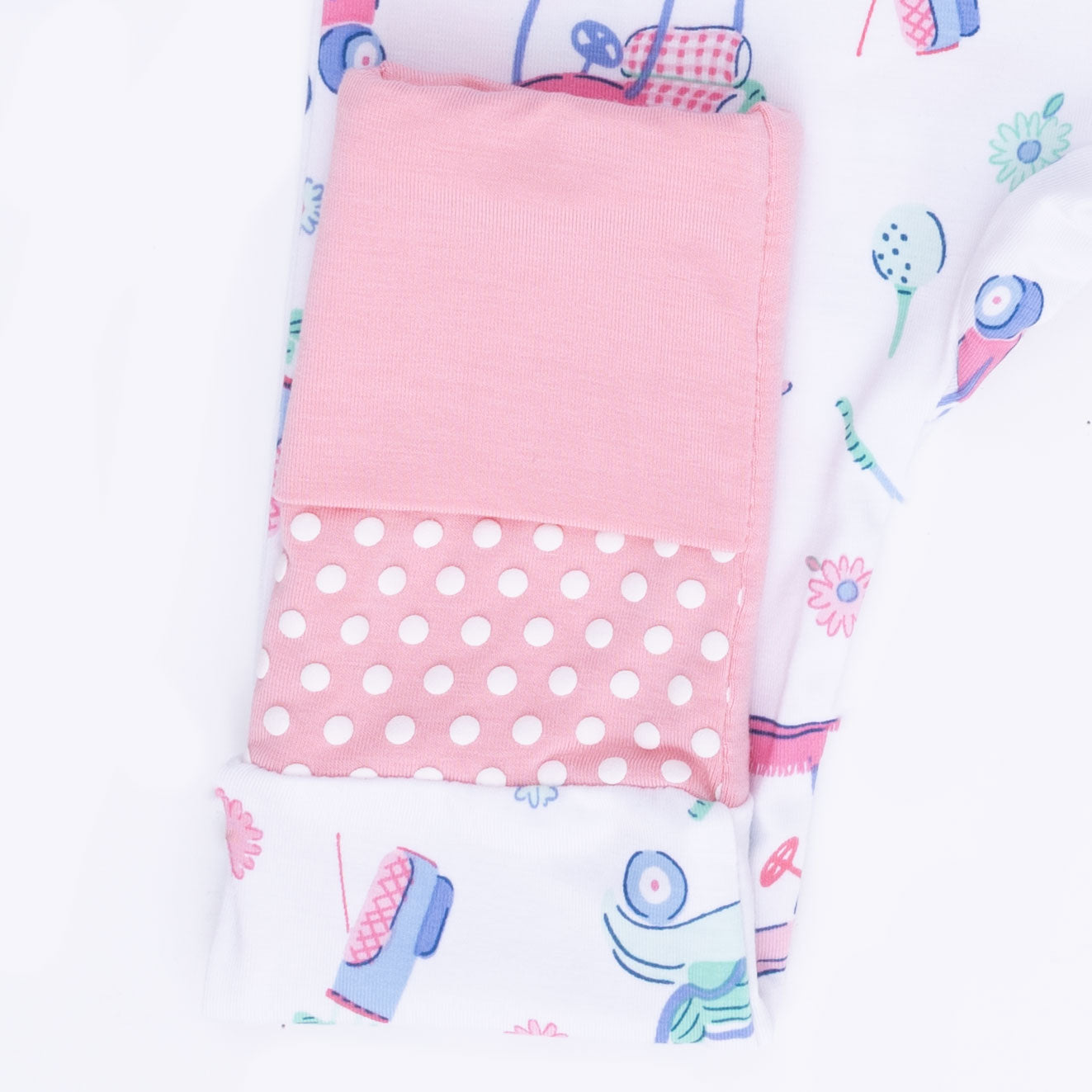 Golf Carts and Flowers - Convertible Romper-Angel Dear