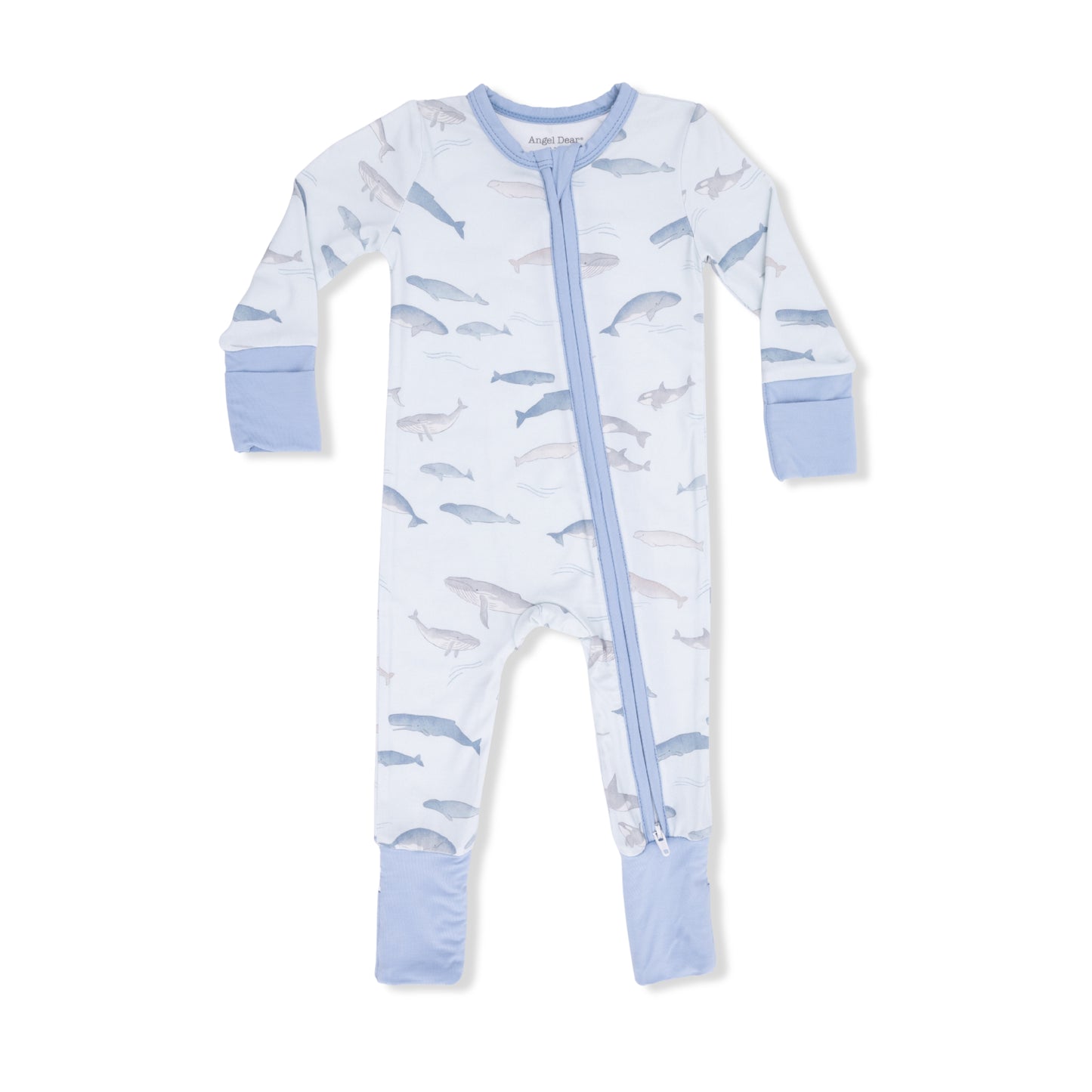 Little Whales - Convertible Romper-Angel Dear