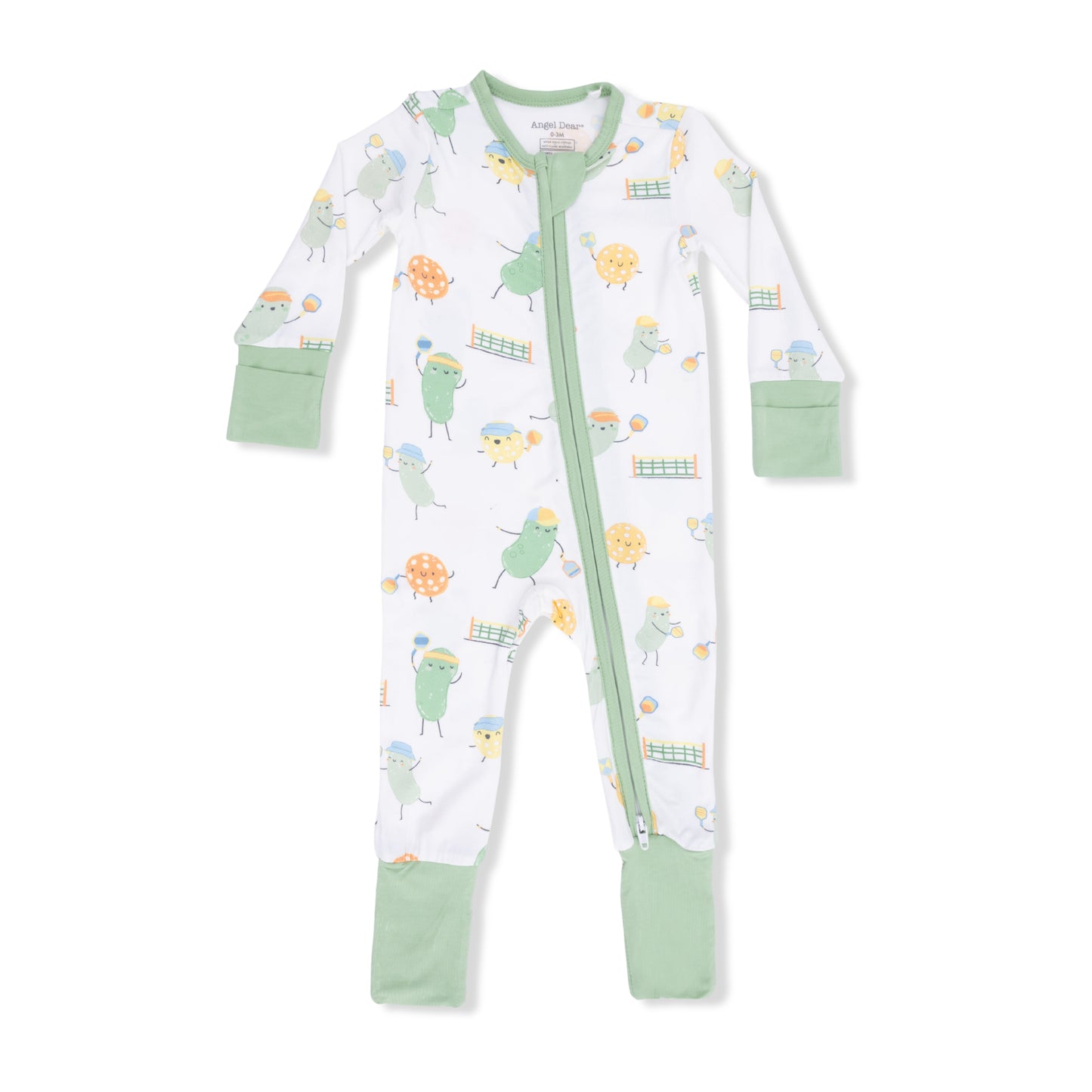 Pickles Playing Pickleball - Convertible Romper-Angel Dear