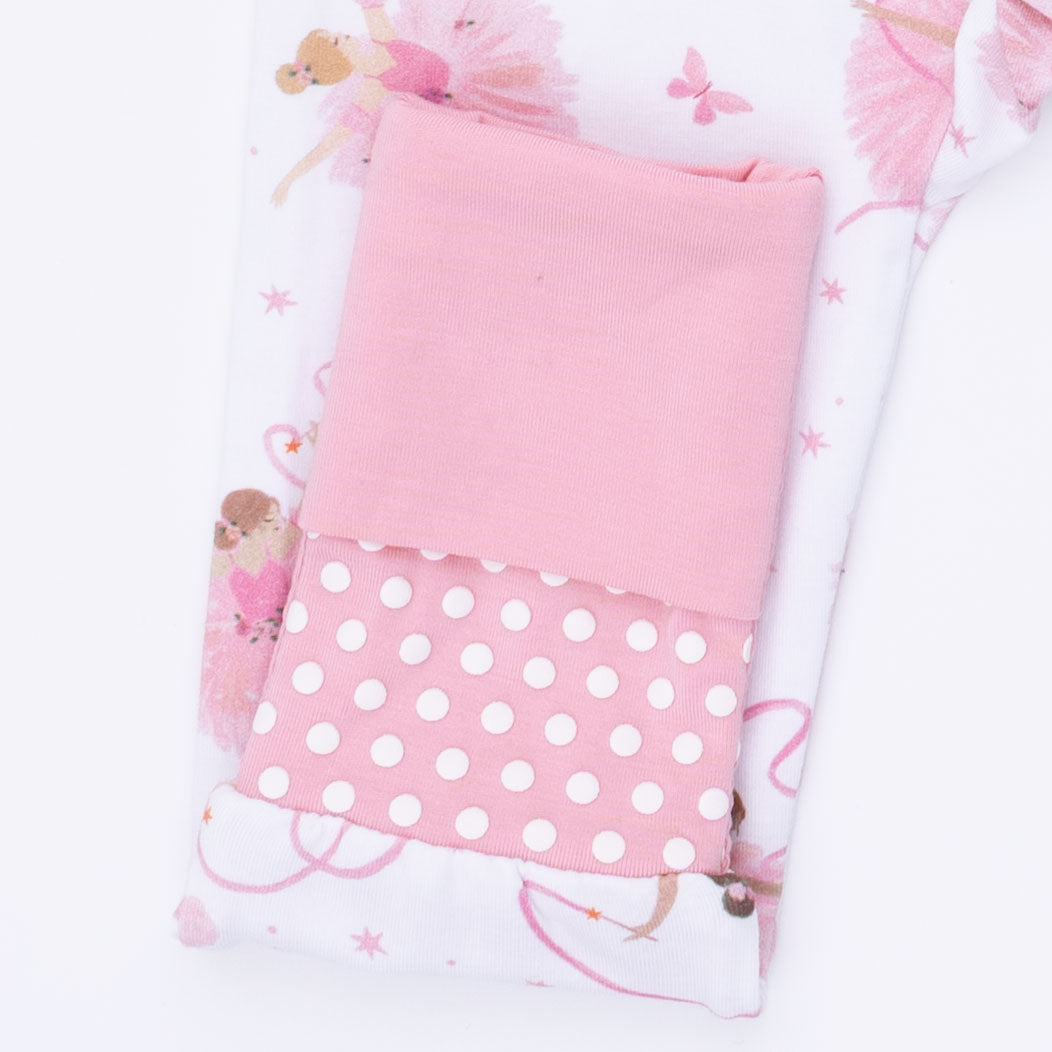 Ribbon Ballerinas - Convertible Romper-Angel Dear