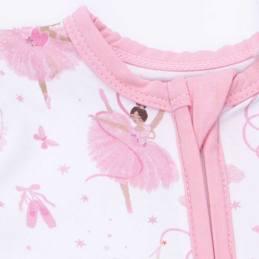 Ribbon Ballerinas - Convertible Romper-Angel Dear