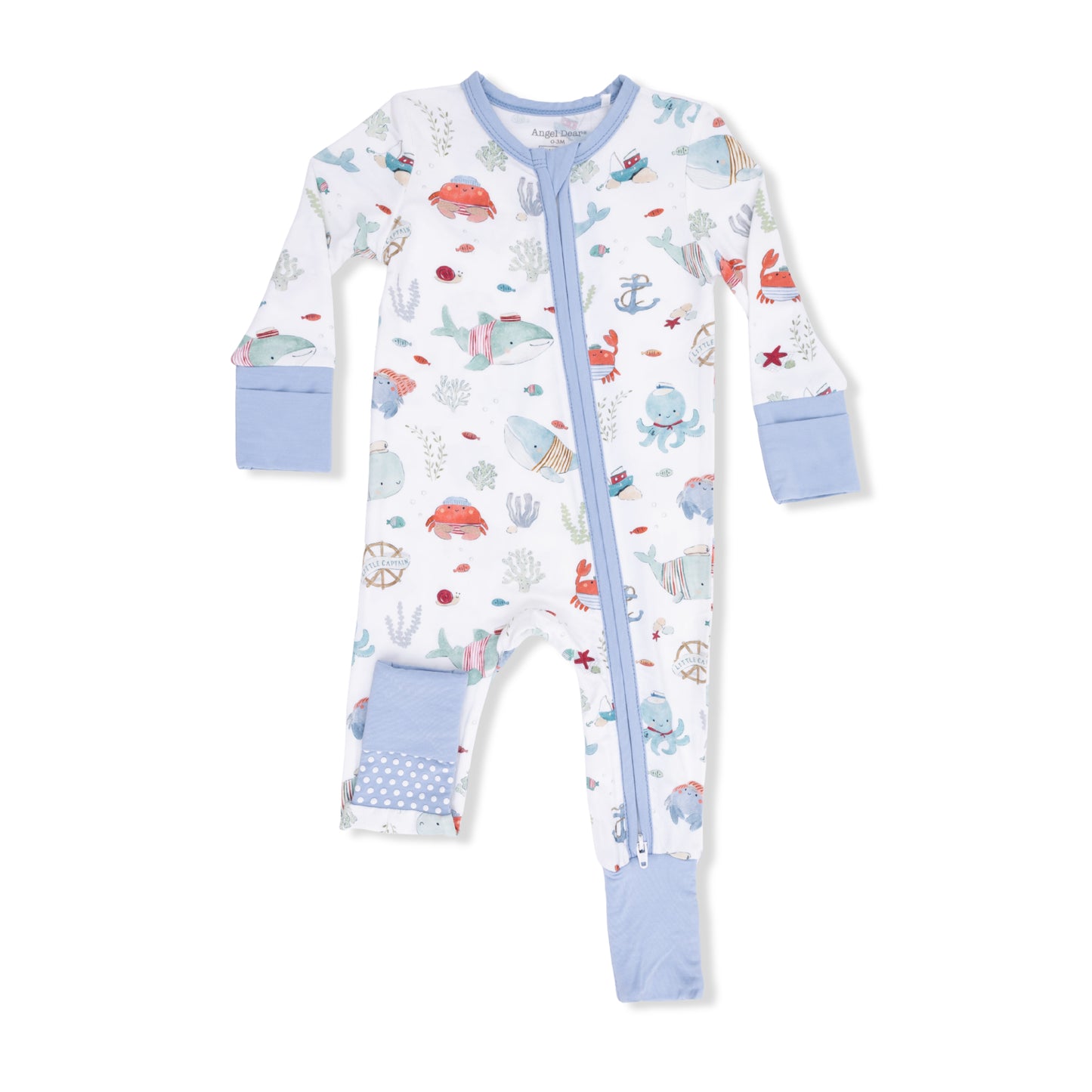 Sailor Sea Creatures - Convertible Romper-Angel Dear