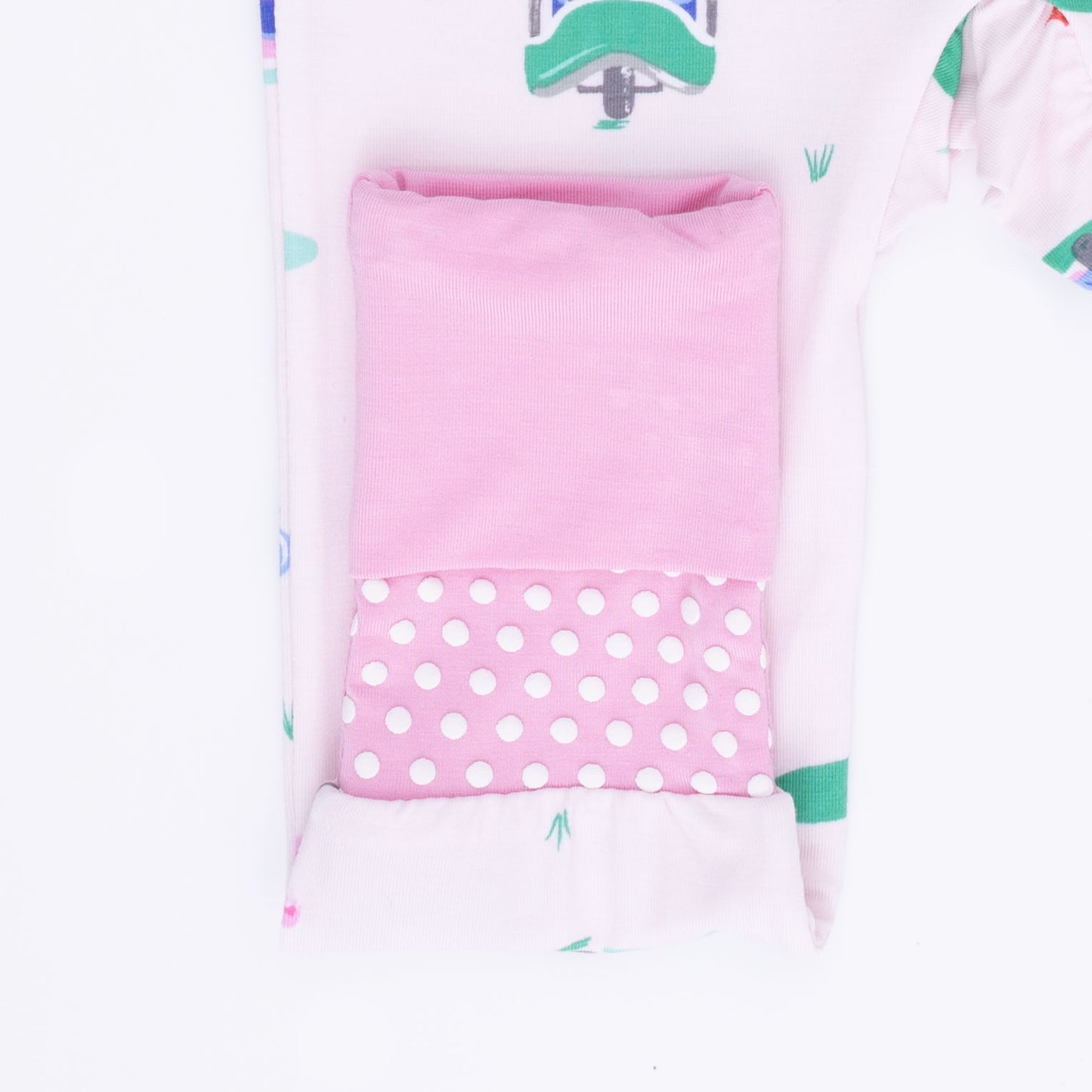 Vintage Golf Carts Pink - Convertible Romper