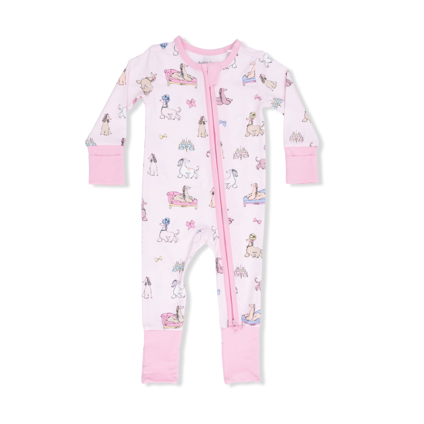 Fancy Hounds with Bows - Convertible Romper-Angel Dear