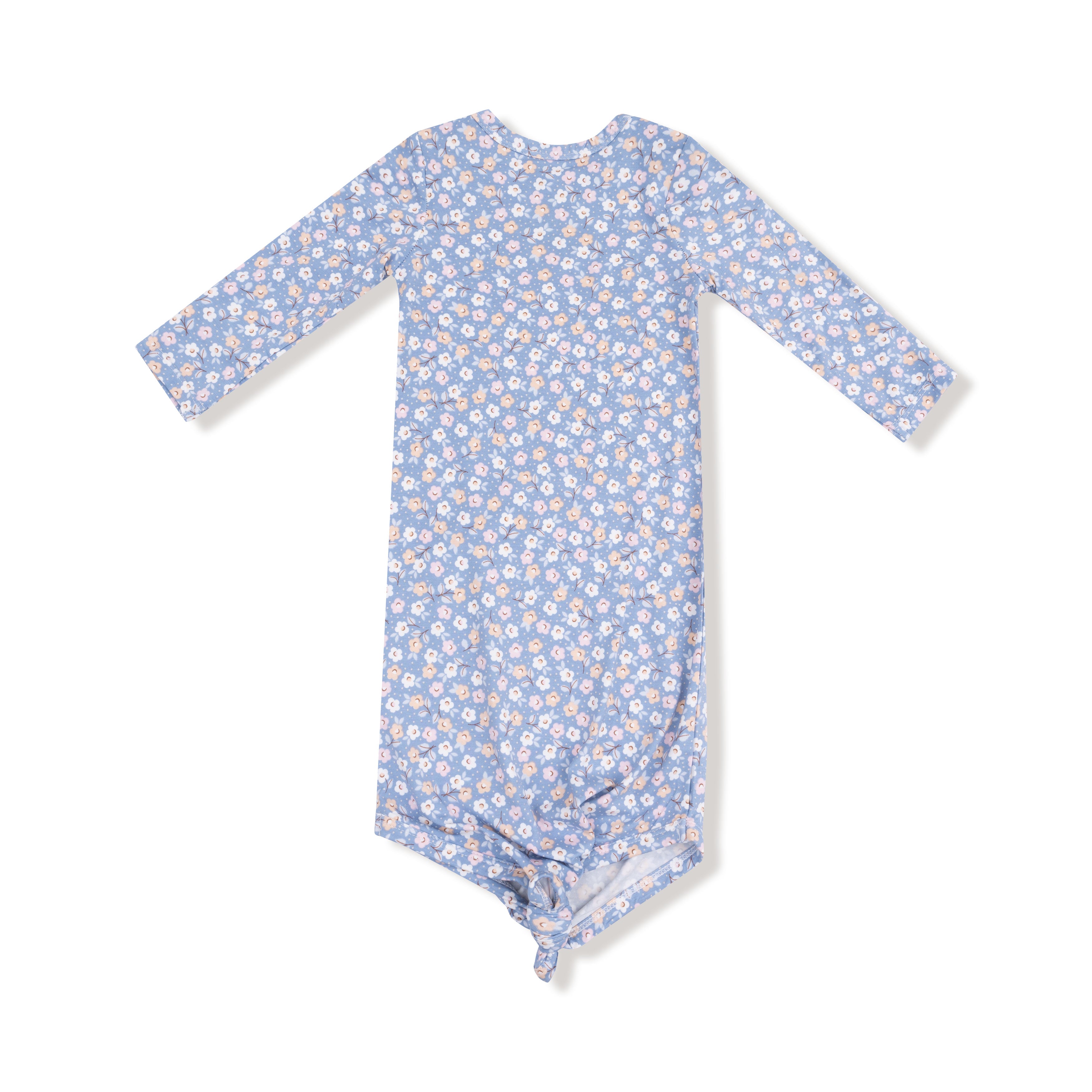 Knotted Gown in our  Country Calico print from Angel Dear