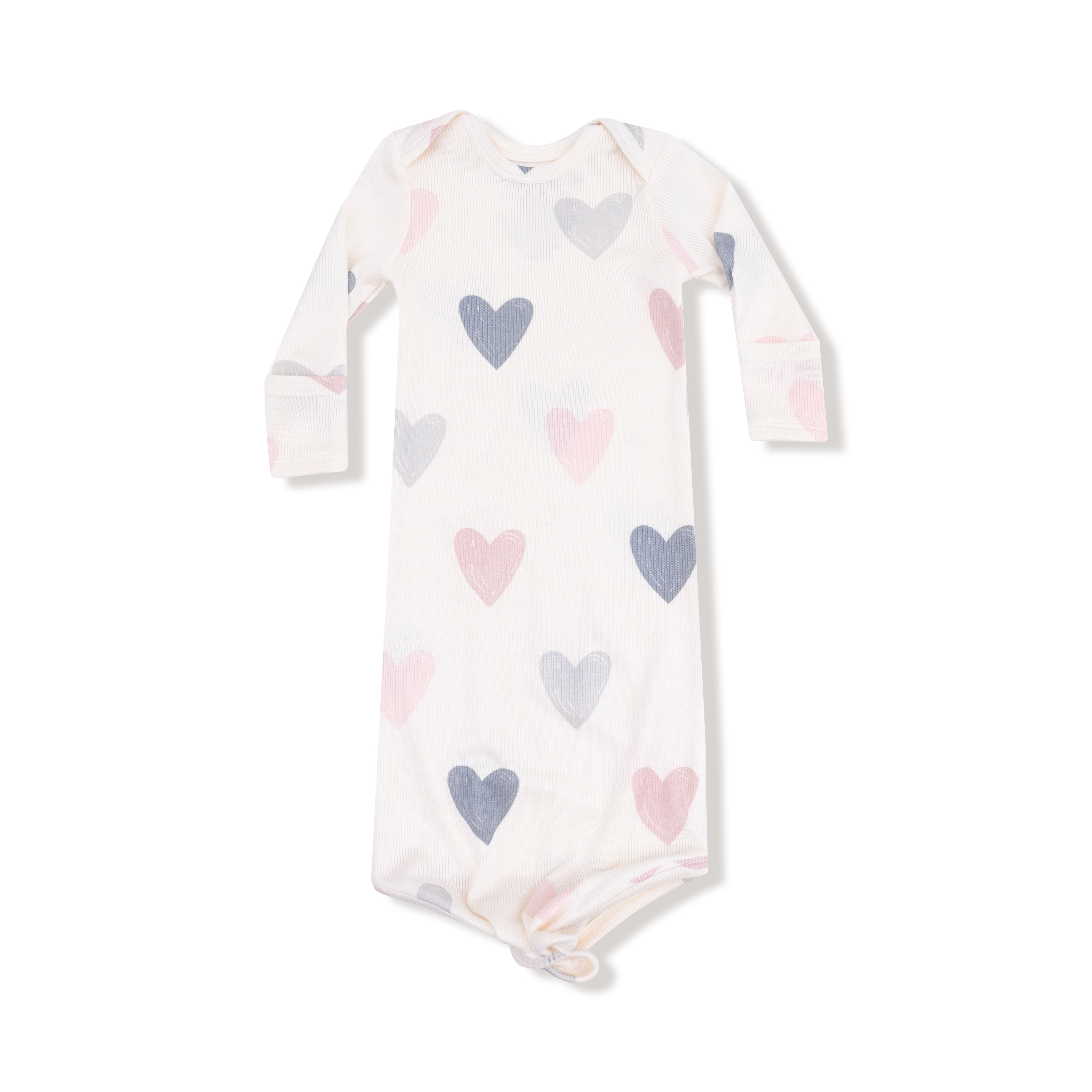 Knotted Gown in our  Hearts print from Angel Dear