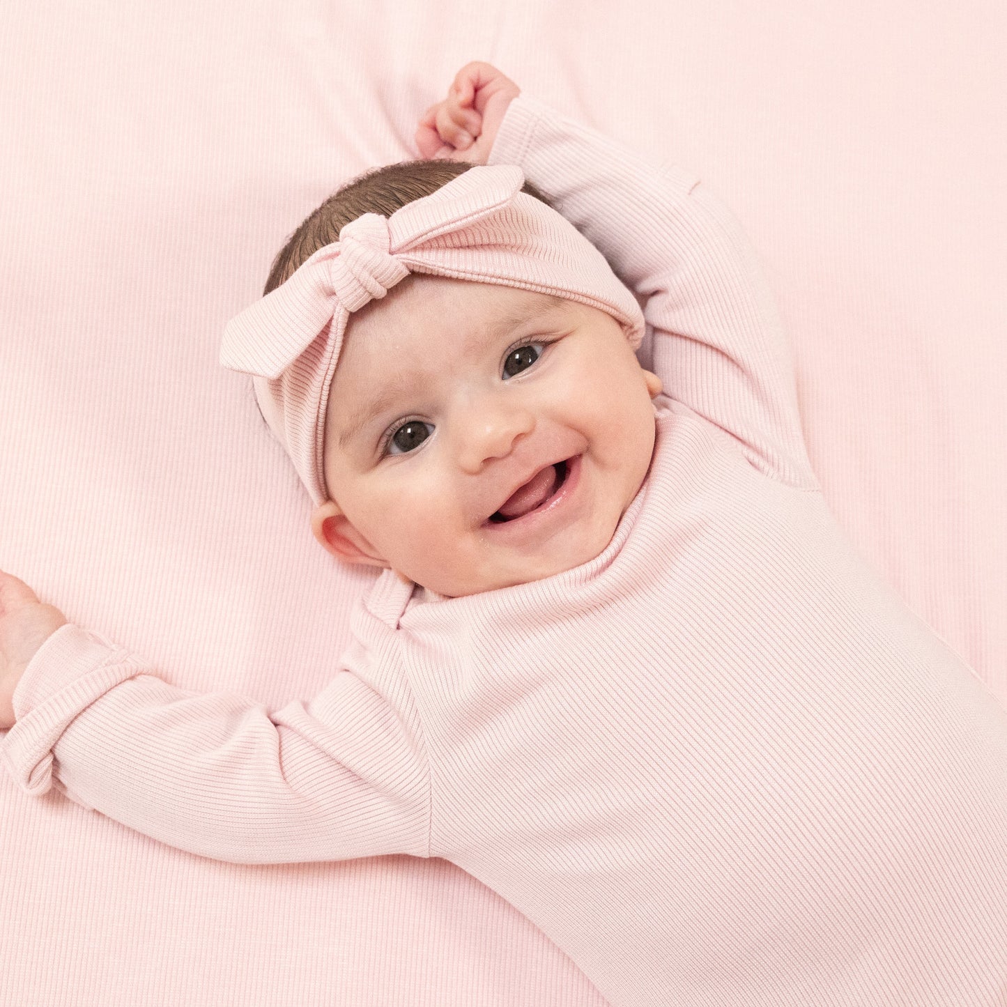 Knot Headband in our Potpourri print from Angel Dear