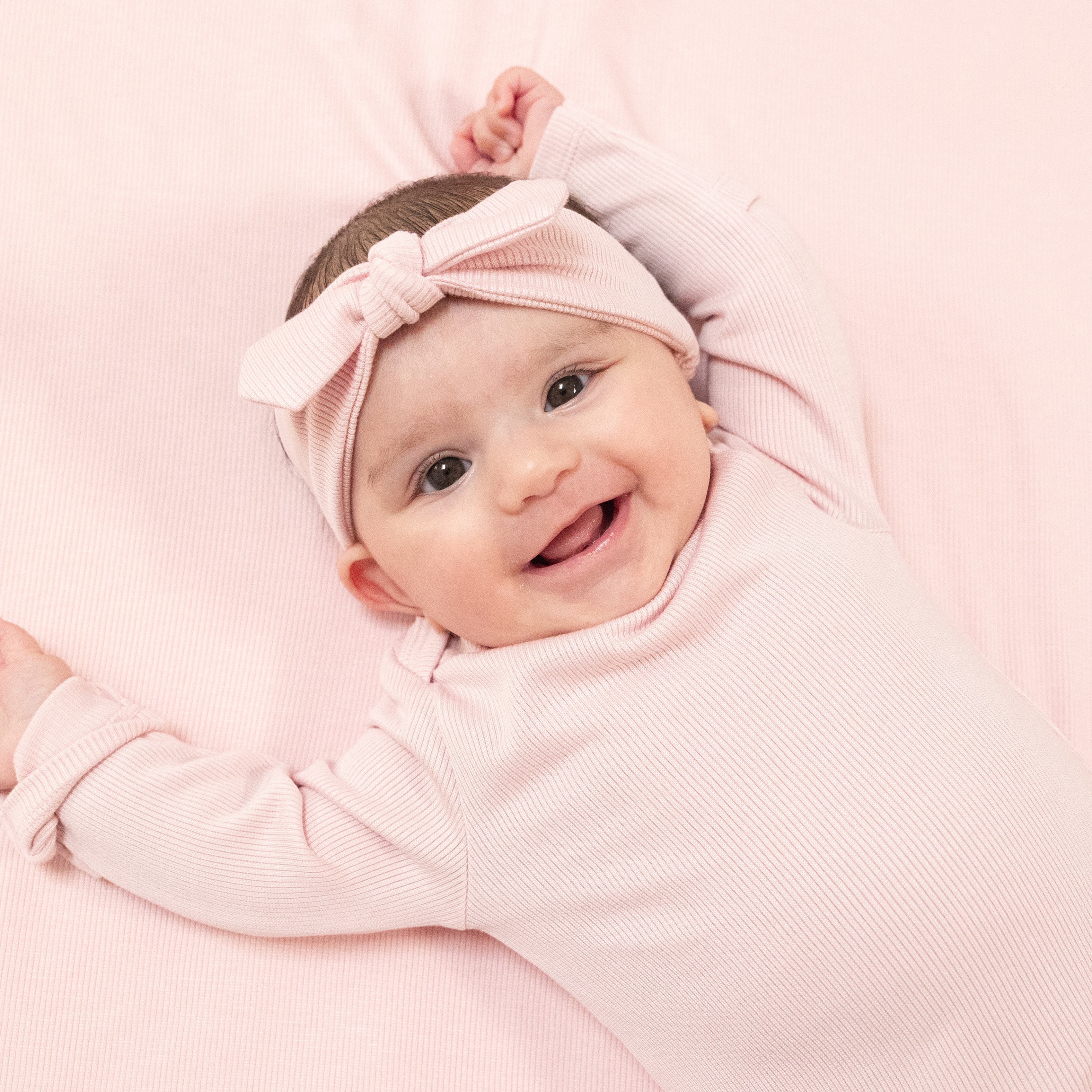 Knot Headband in our Potpourri print from Angel Dear