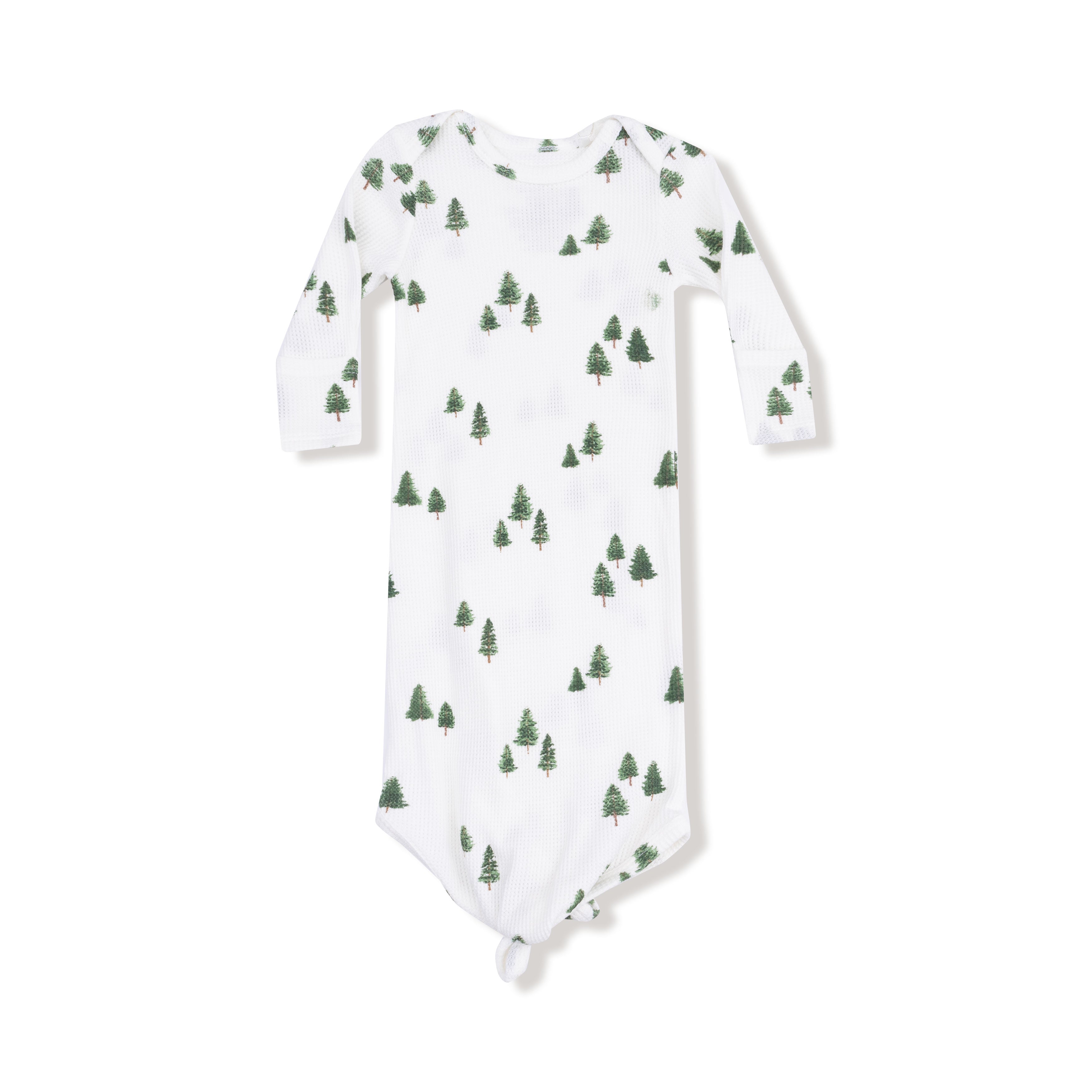 Knotted Gown in our  Tiny Forest print from Angel Dear