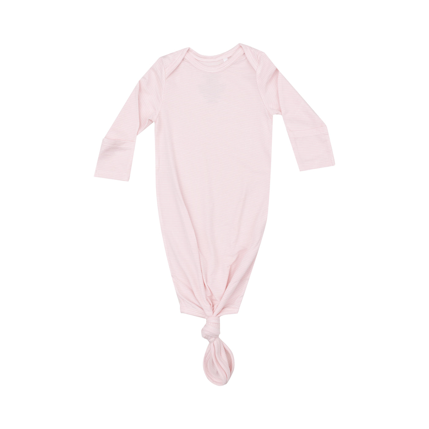 Knotted Gown - Light Pink Stripe-Angel Dear