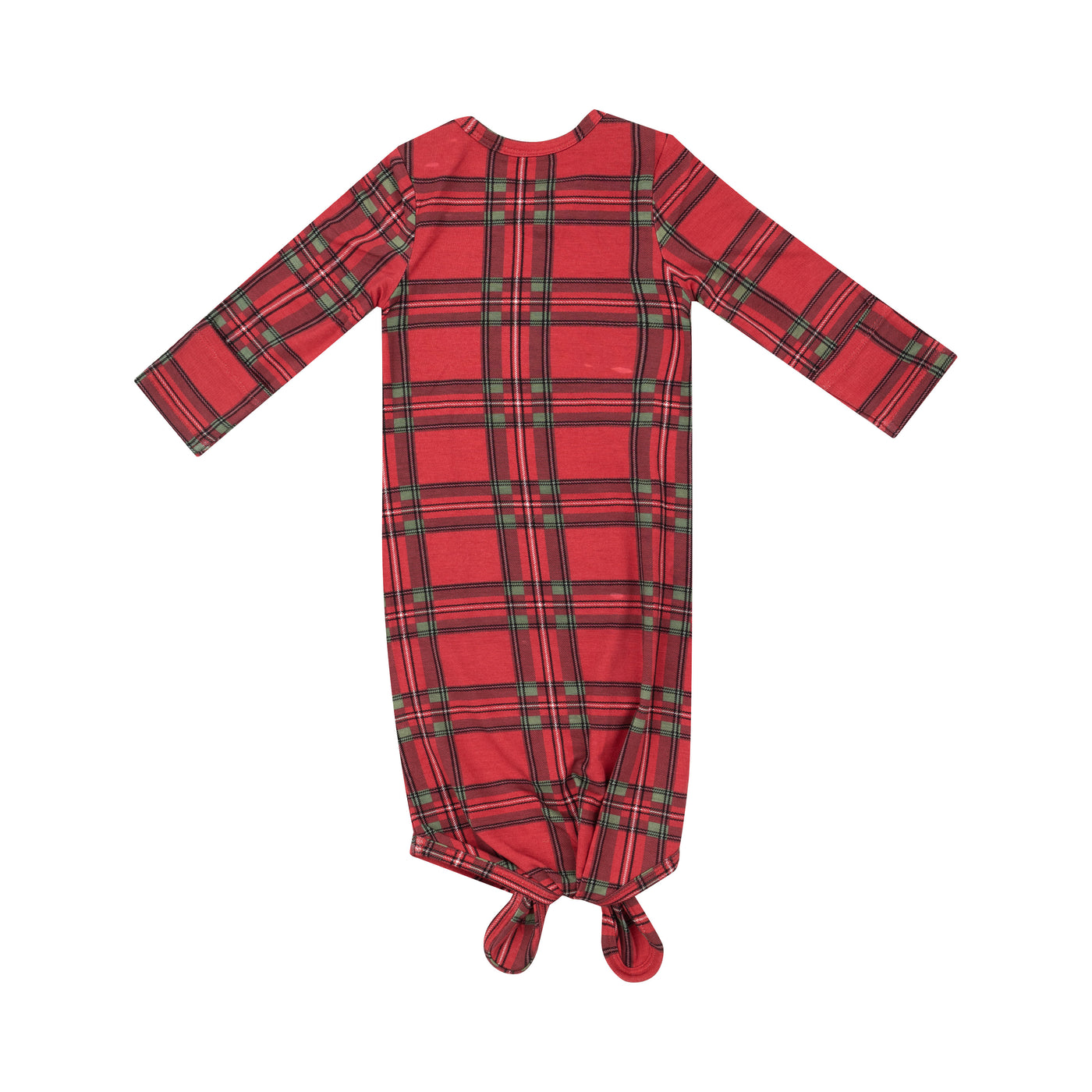 Knotted Gown - Vintage Holiday Plaid-Angel Dear