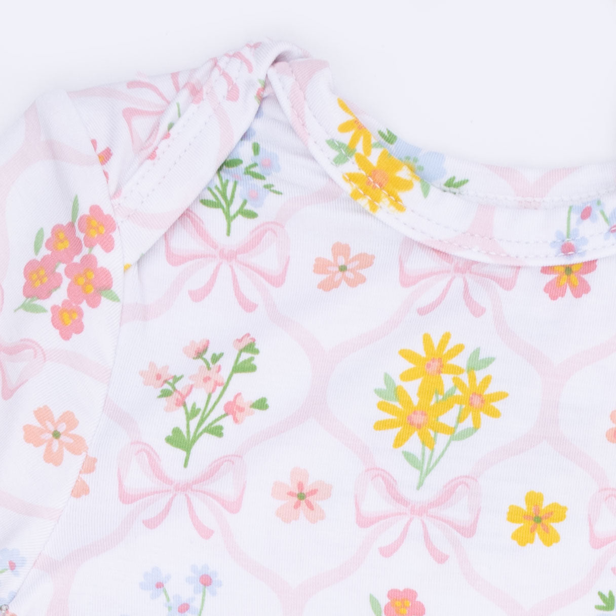 Spring Blooms Bow Trellis - Knotted Gown