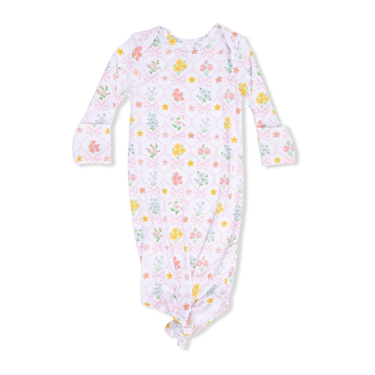 Spring Blooms Bow Trellis - Knotted Gown-Angel Dear