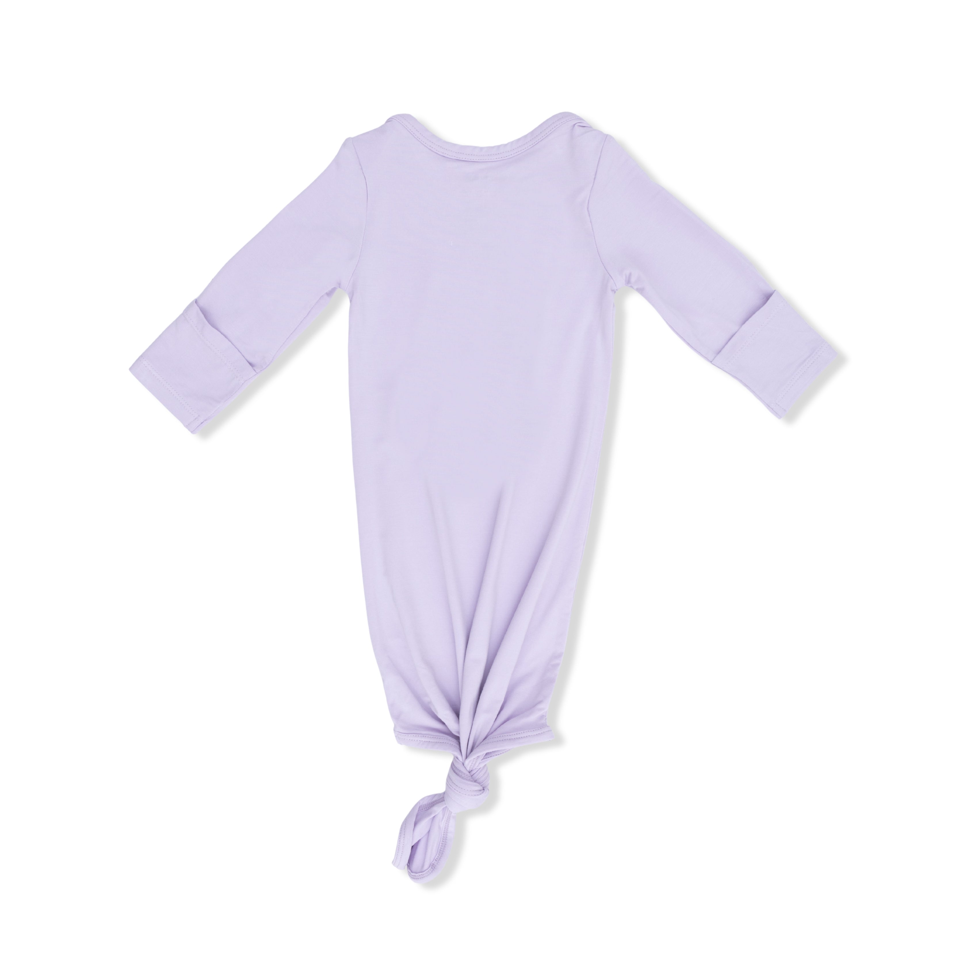 Solid Orchid Petal - Knotted Gown-Angel Dear