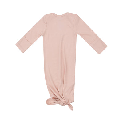 Knotted Gown - Basic - Solid Pale Blush-Angel Dear