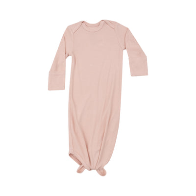 Knotted Gown - Basic - Solid Pale Blush-Angel Dear