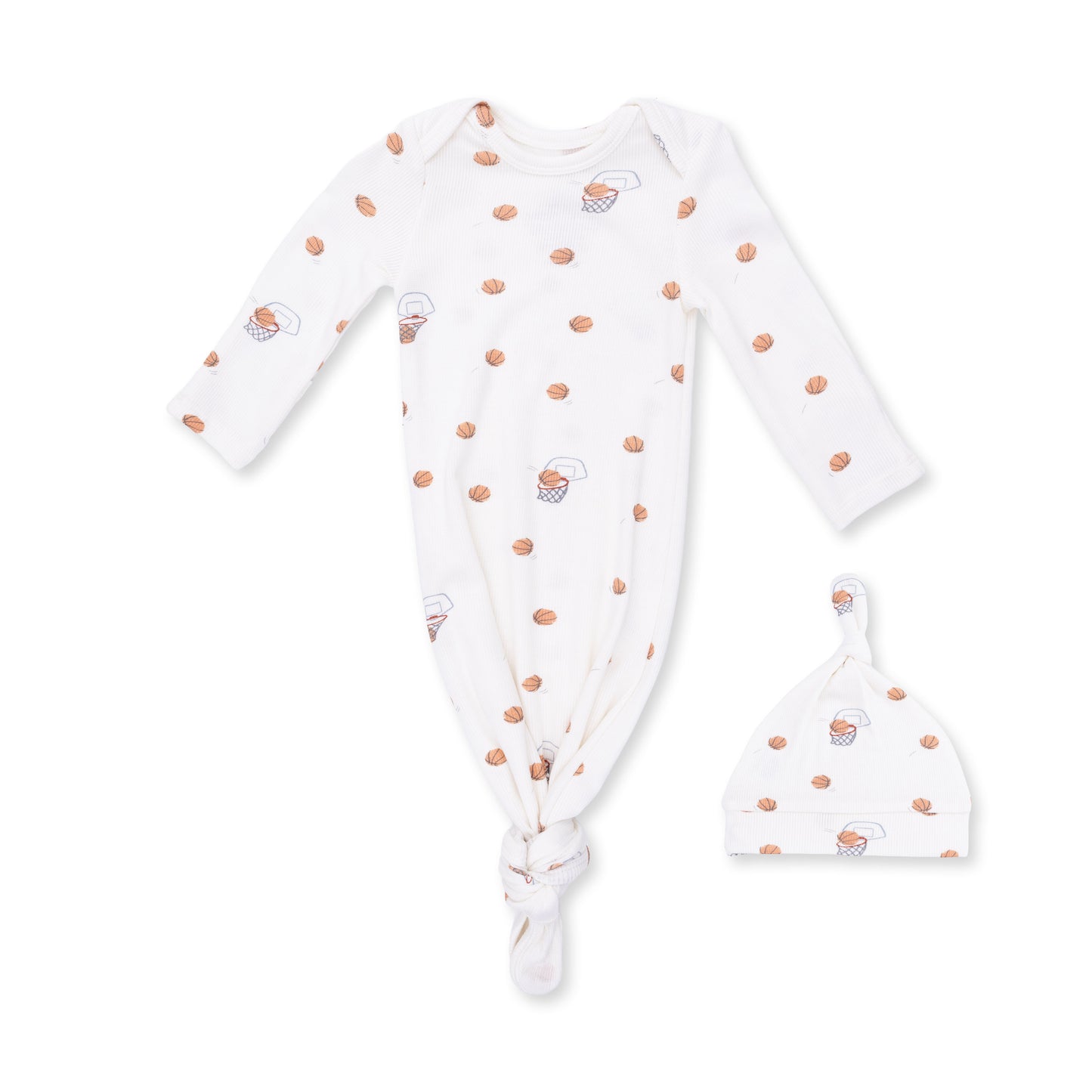 Mini Basketballs - Knotted Gown and Knotted Hat