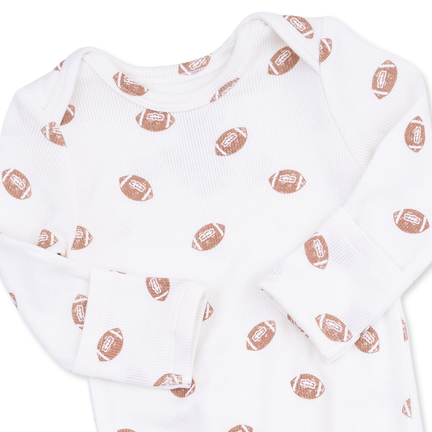 Mini Footballs - Knotted Gown and Knotted Hat
