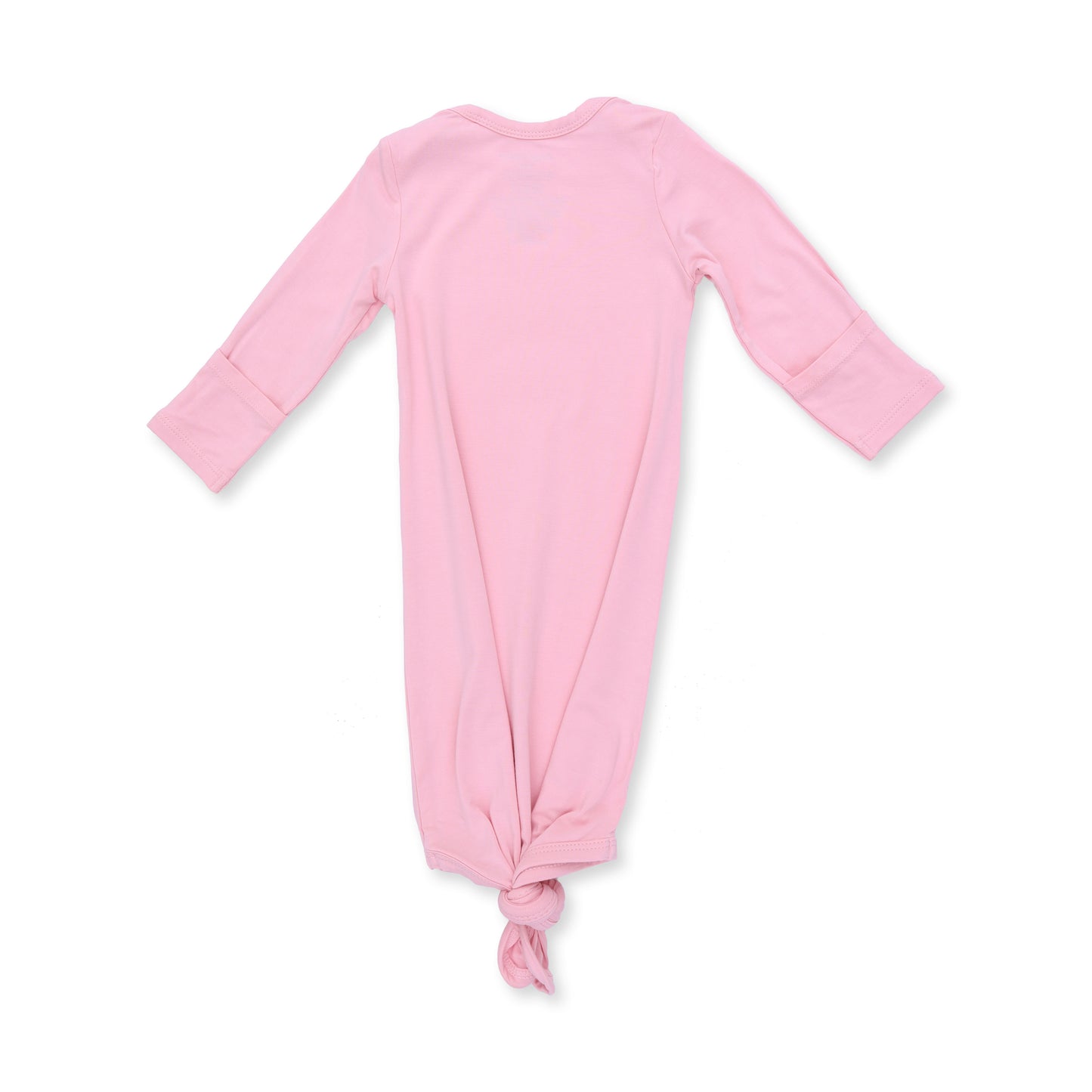 Solid Candy Pink - Knotted Gown and Headband