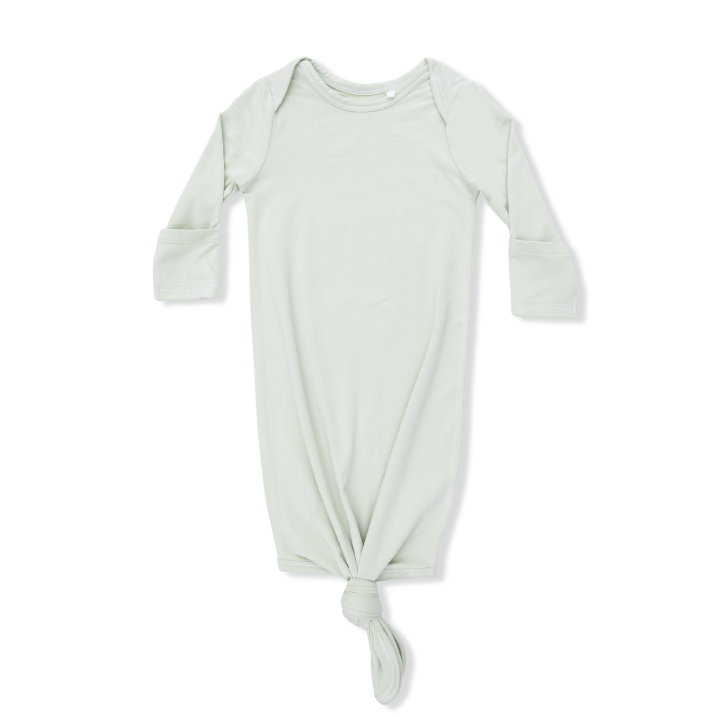 Solid Bok Choy - Knotted Gown and Beanie Hat-Angel Dear