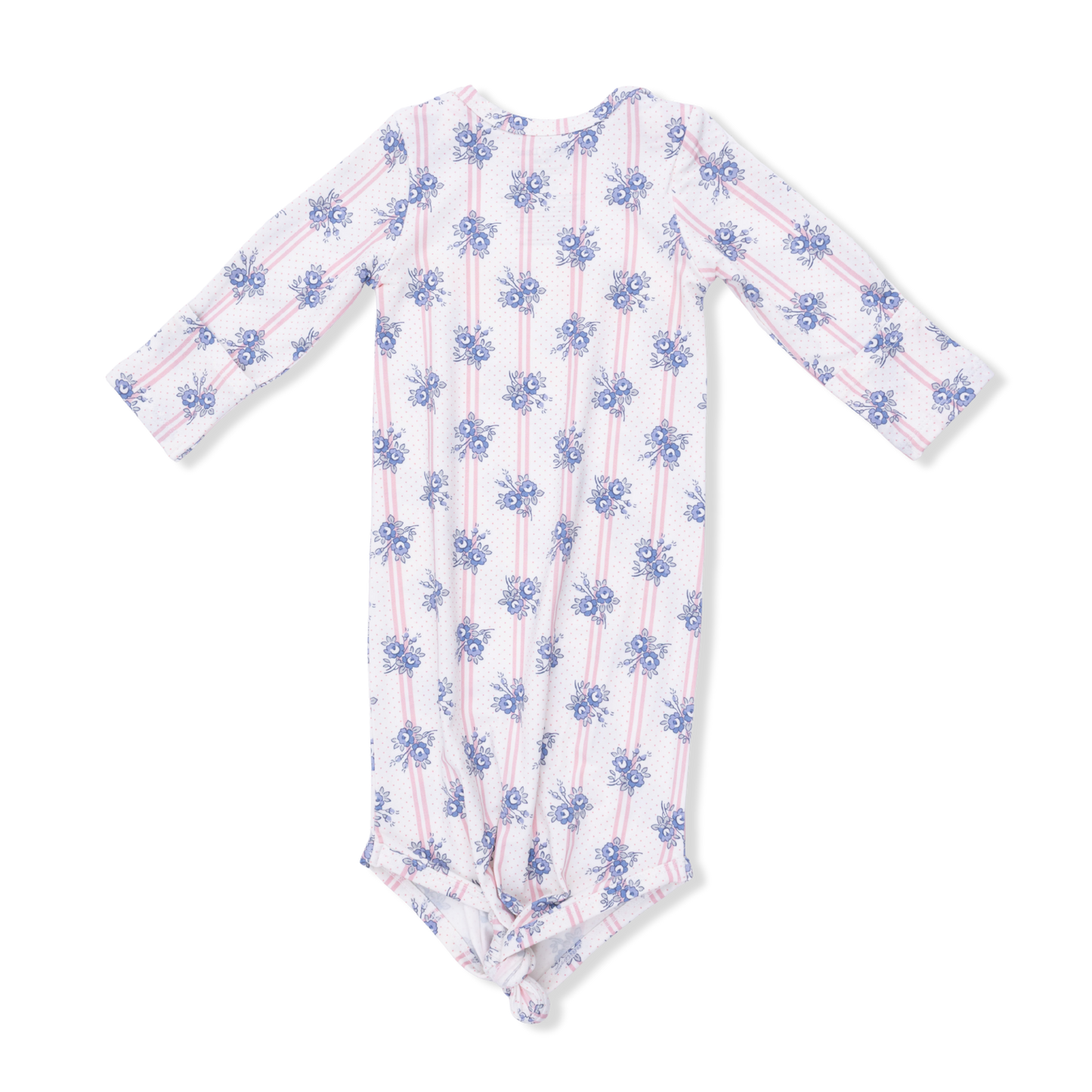 Stripe Dot Roses - Knotted Gown and Headband-Angel Dear