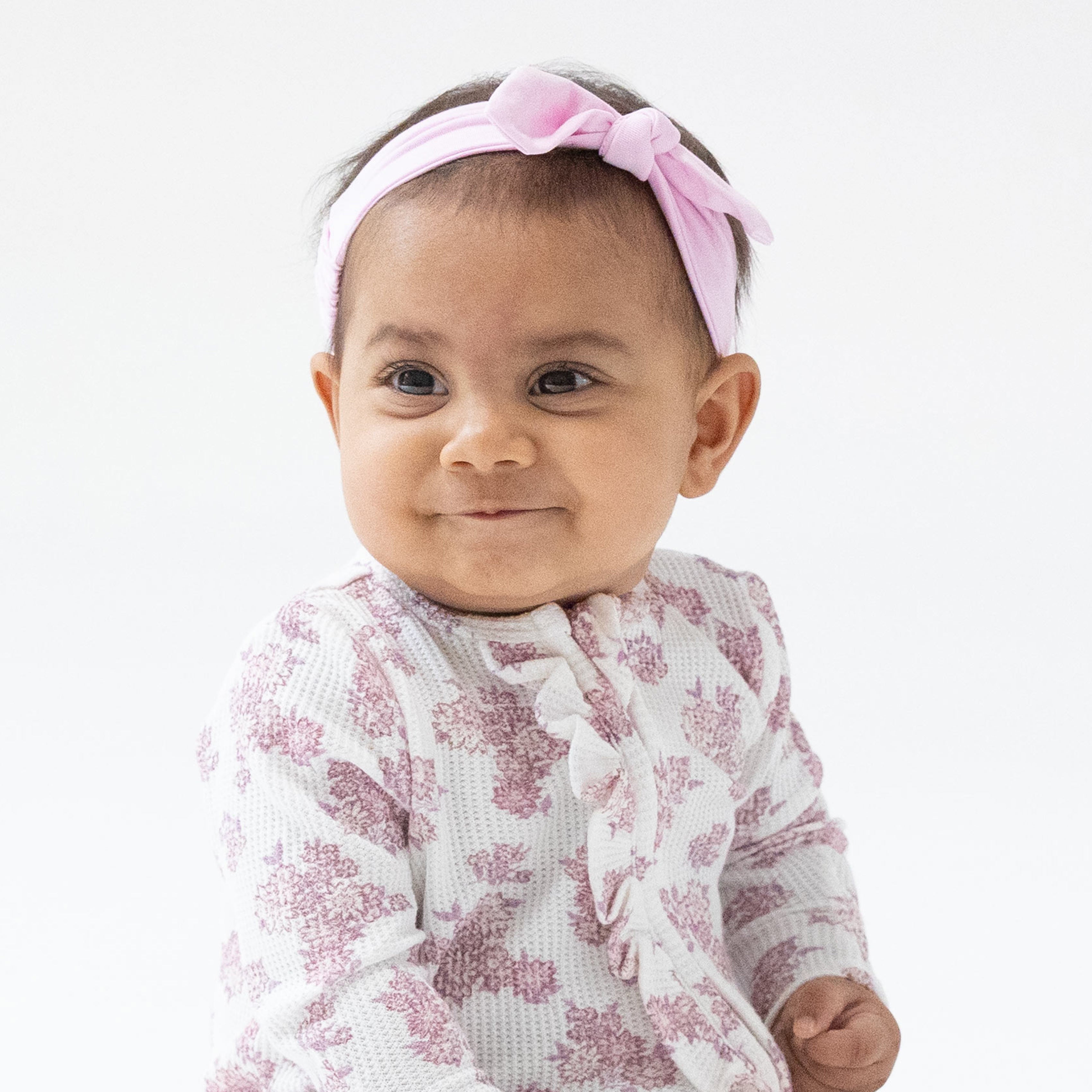 Knot Headband in our Pirouette print from Angel Dear