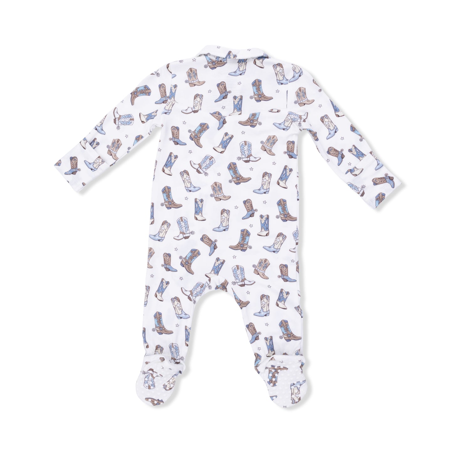 Cowboy Boots - Cowboy 2 Way Zipper Footie-Angel Dear