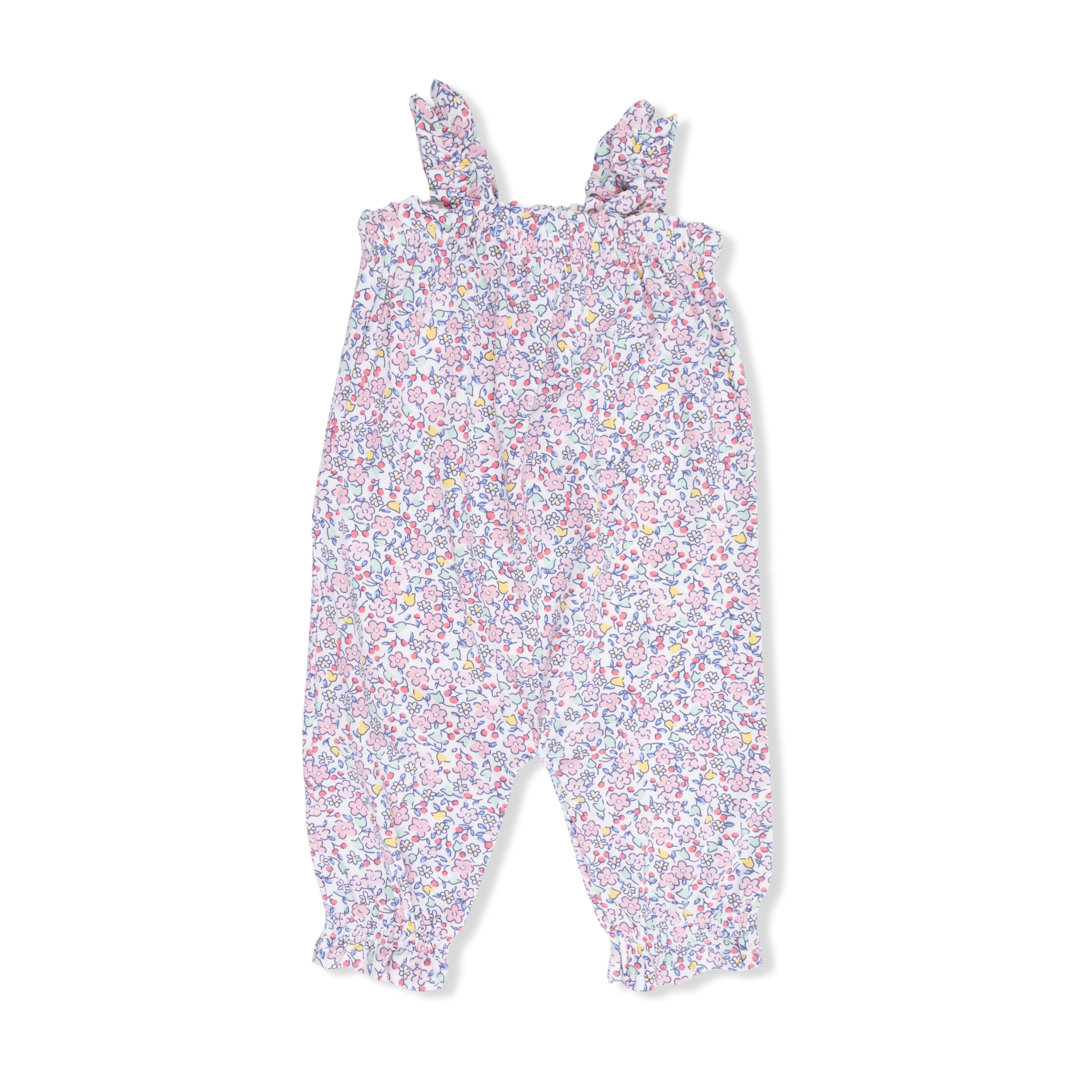 Elizabeth's Garden - Ruffly Strap Overall-Angel Dear