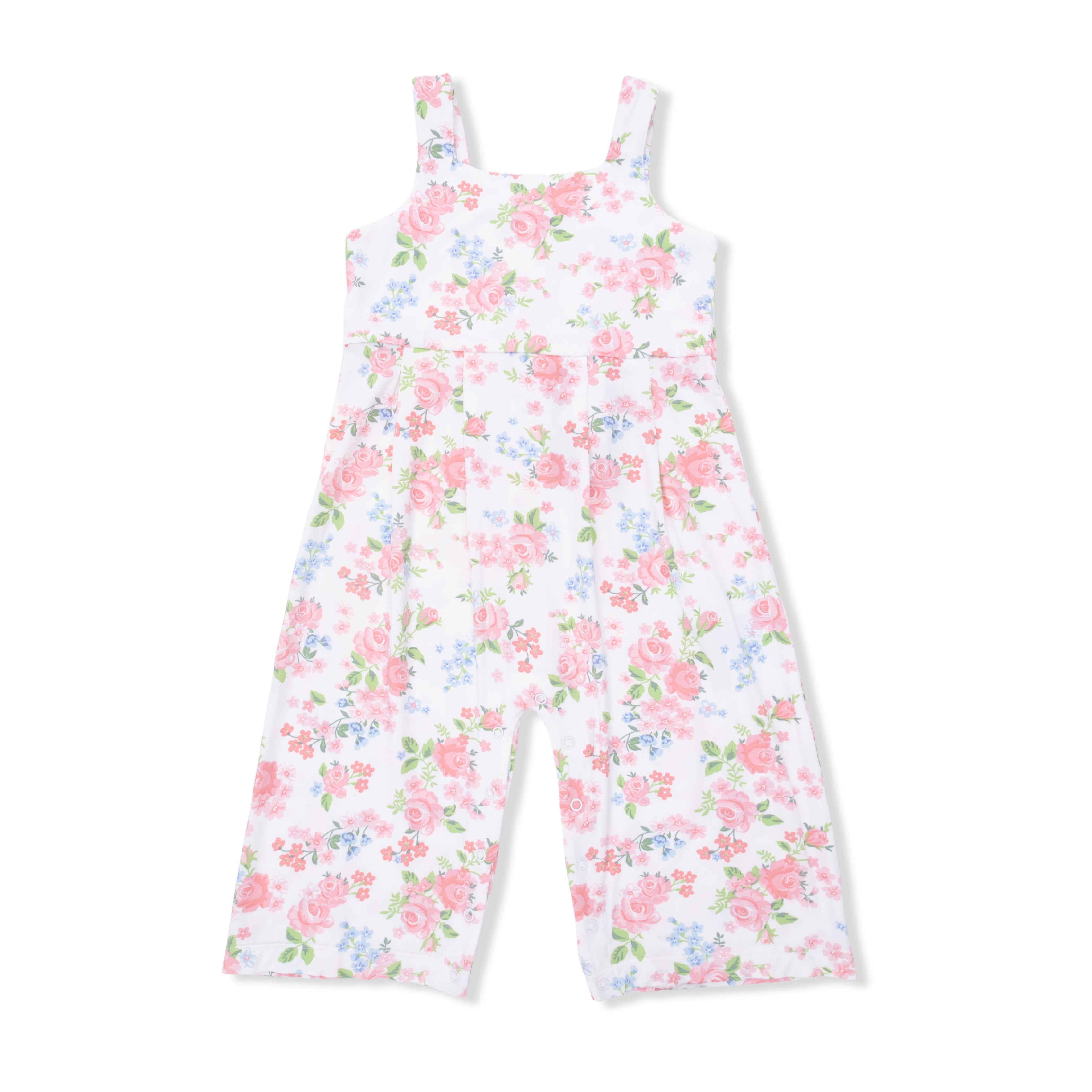 Cute Little Roses - Wide Leg Jumpsuit-Angel Dear