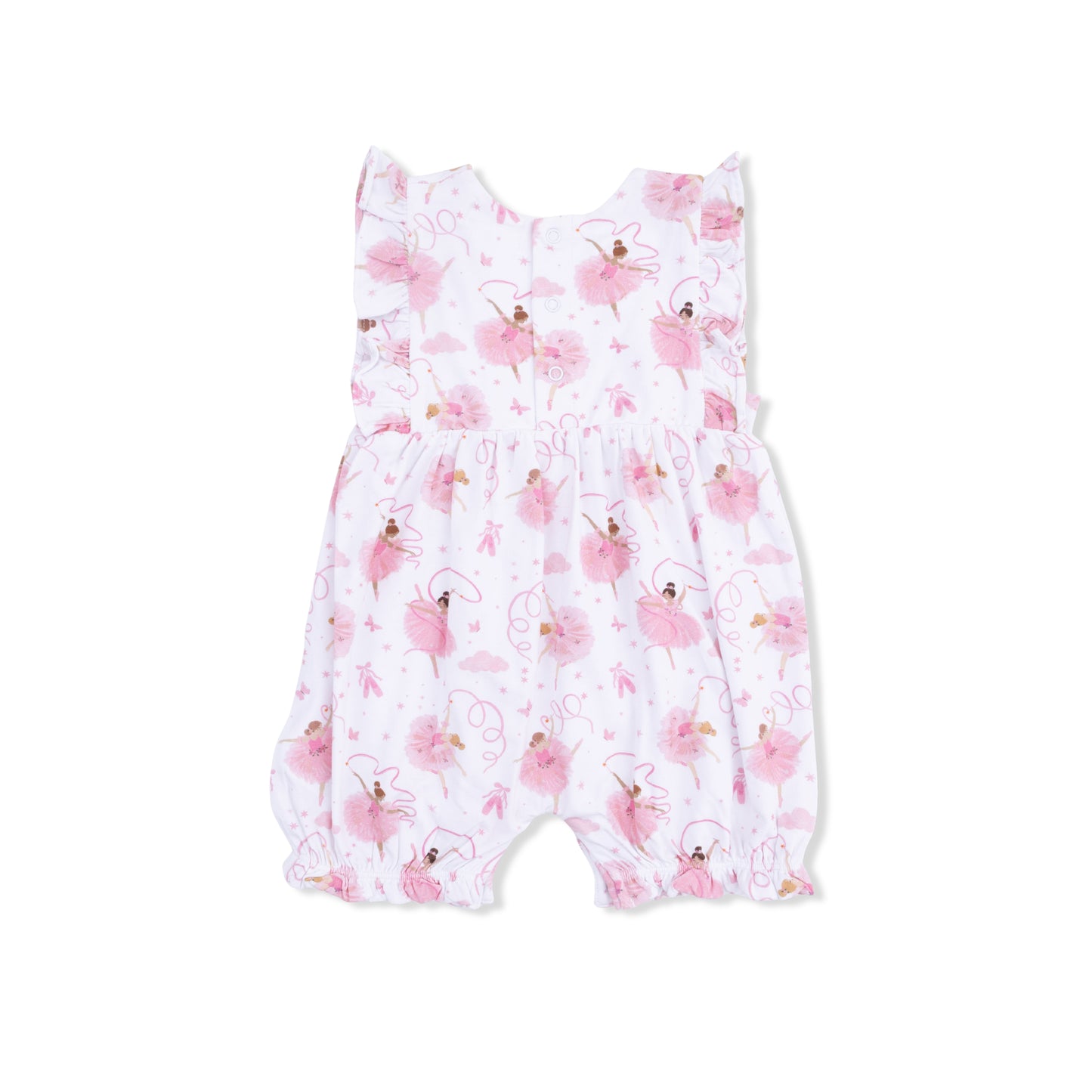 Ribbon Ballerinas - Ruffle Playsuit-Angel Dear