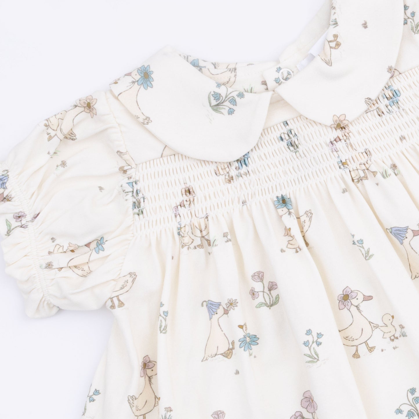 Flower Ducklings - Smocked Dress Set