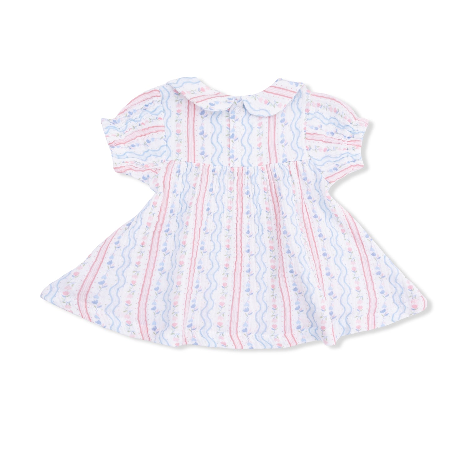 Tulip Stripe - Smocked Dress Set-Angel Dear
