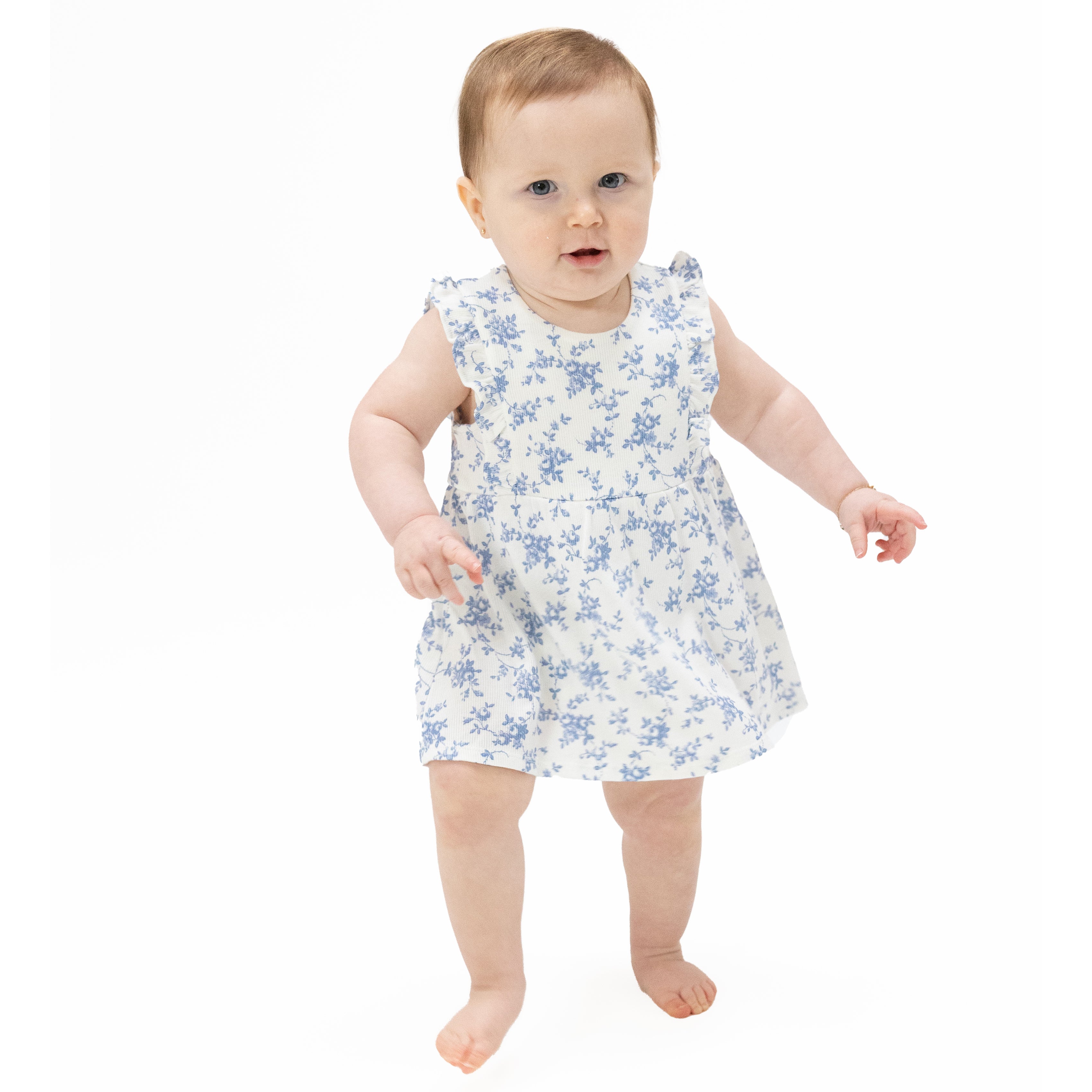 Baby Blue Vines Floral – Angel Dear