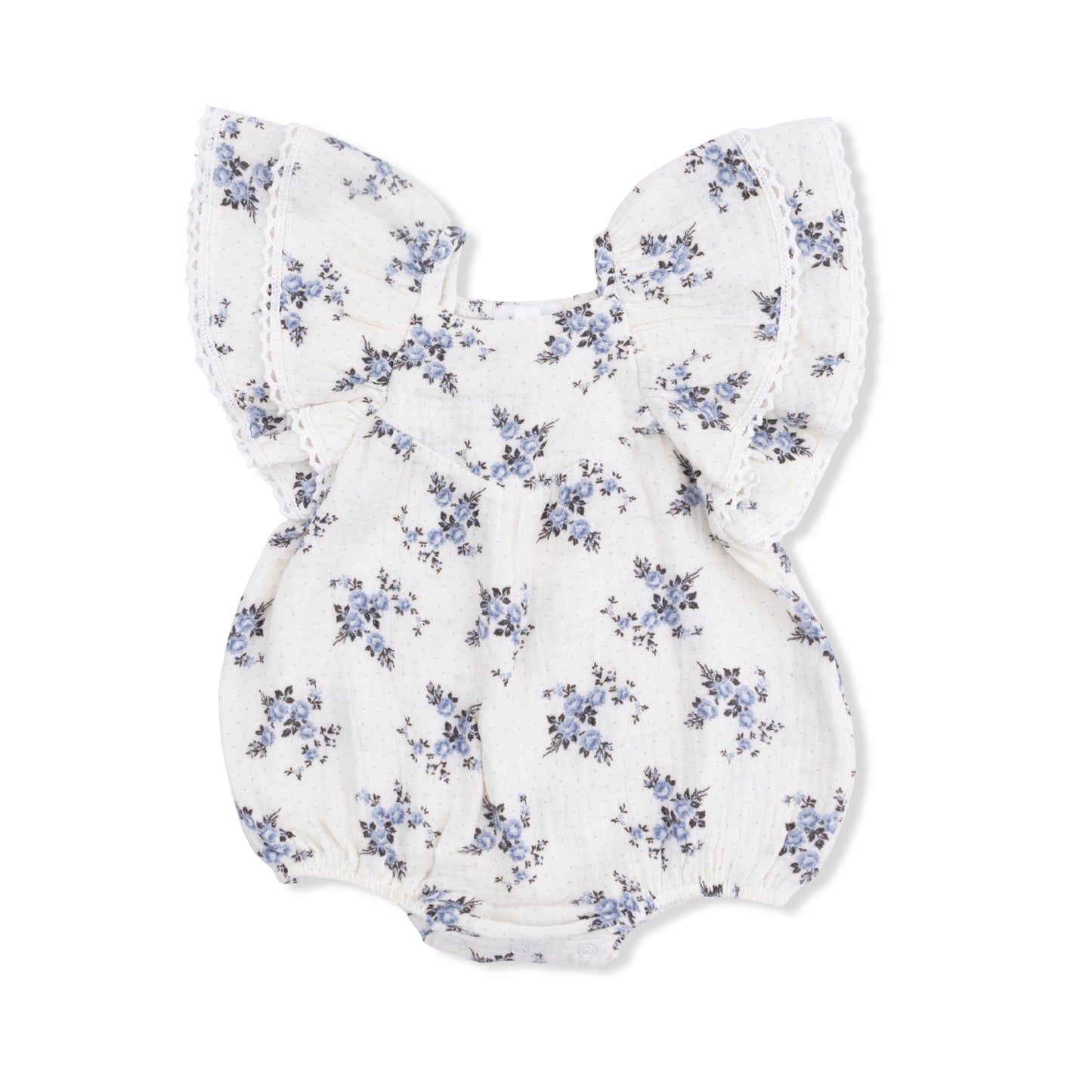 Belle Rosette Dot - V-Neck Bubble-Angel Dear