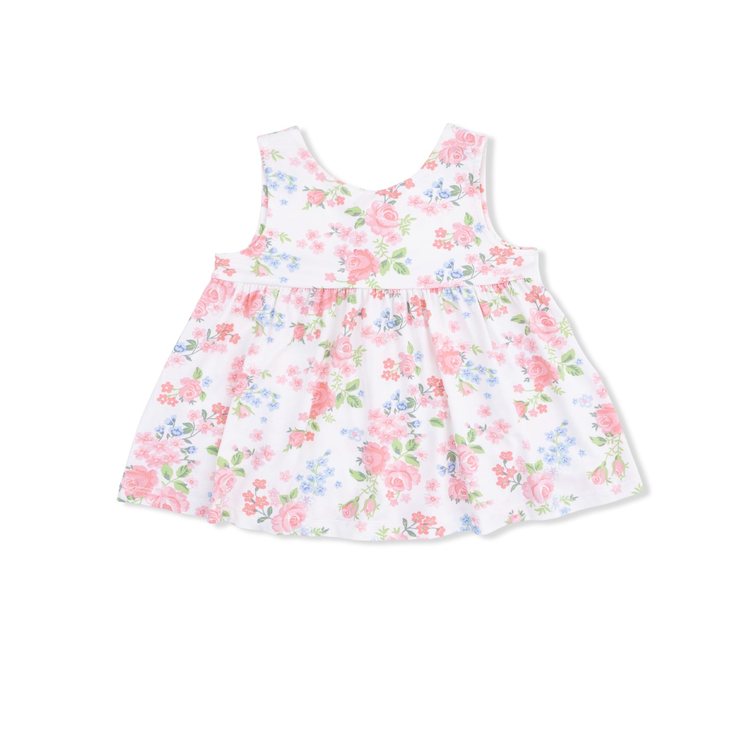 Cute Little Roses - Infant Dress with Bow and Bloomer-Angel Dear