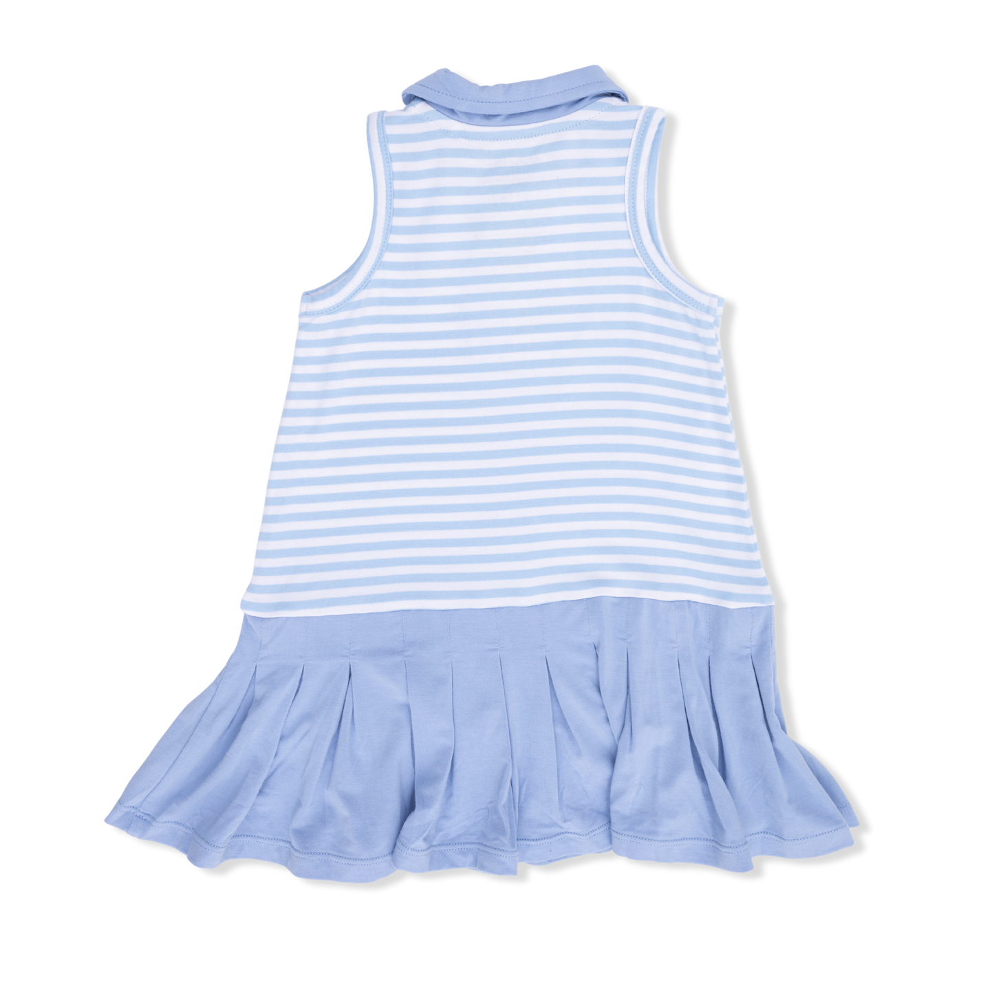 Striped Golf - Polo Tennis Dress with Cartwheel Short-Angel Dear