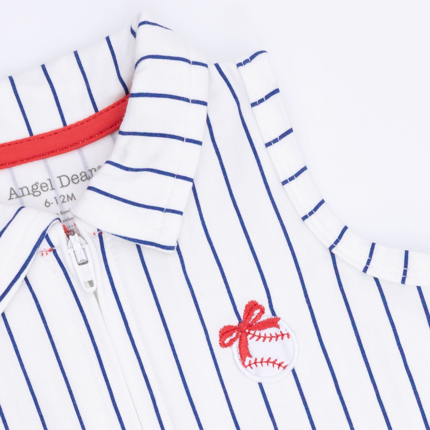 Baseball Stripe - Polo Dress with Cartwheel Short