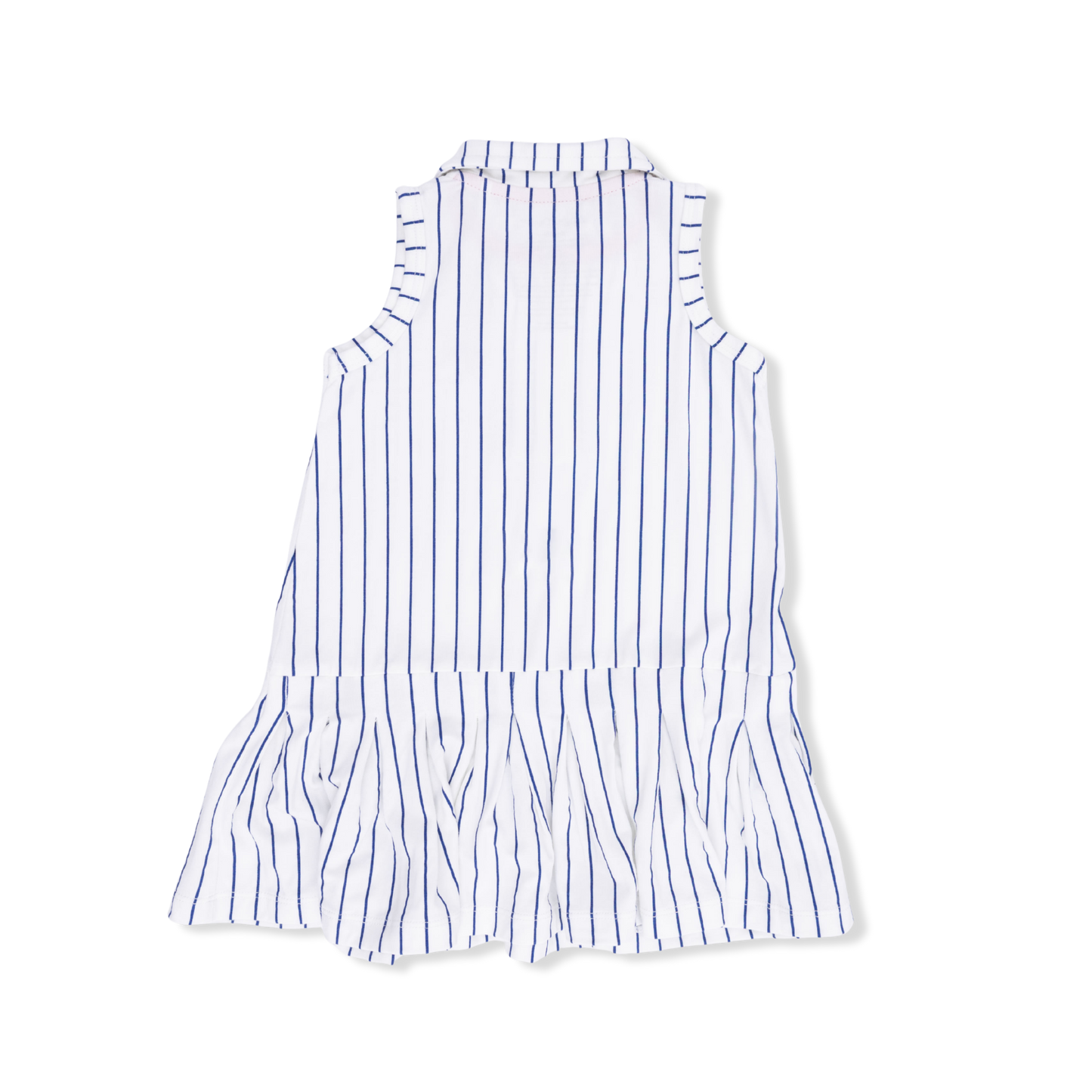 Baseball Stripe - Polo Dress with Cartwheel Short-Angel Dear