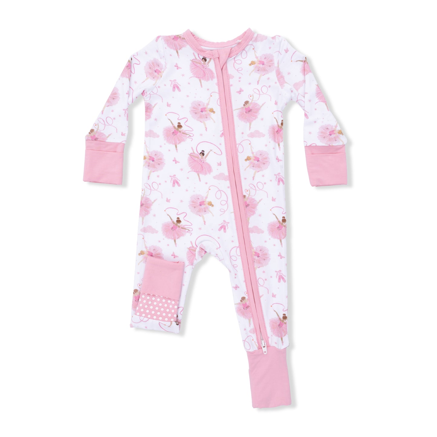 Ribbon Ballerinas - Convertible Romper-Angel Dear