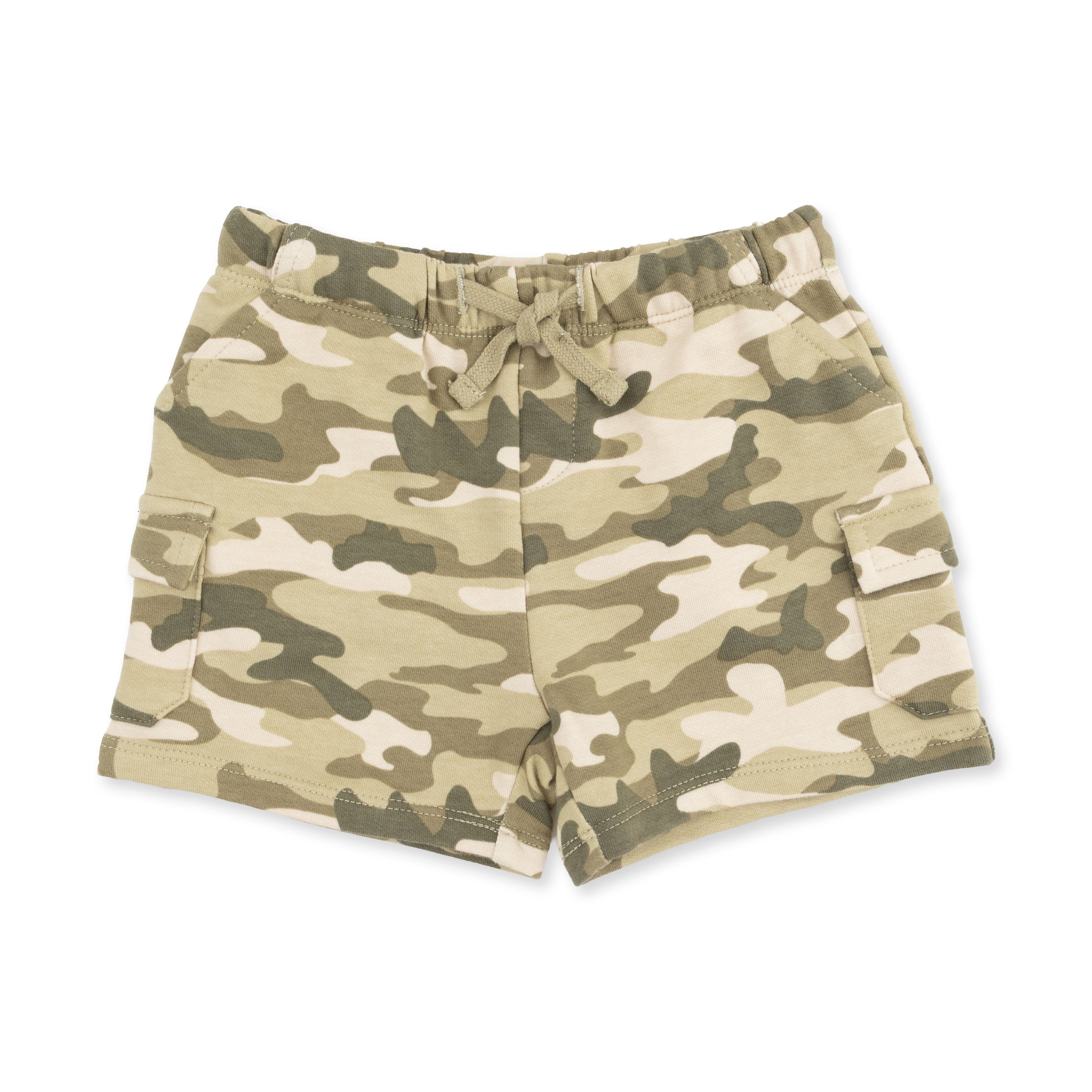 Camo French Terry - Cargo Short