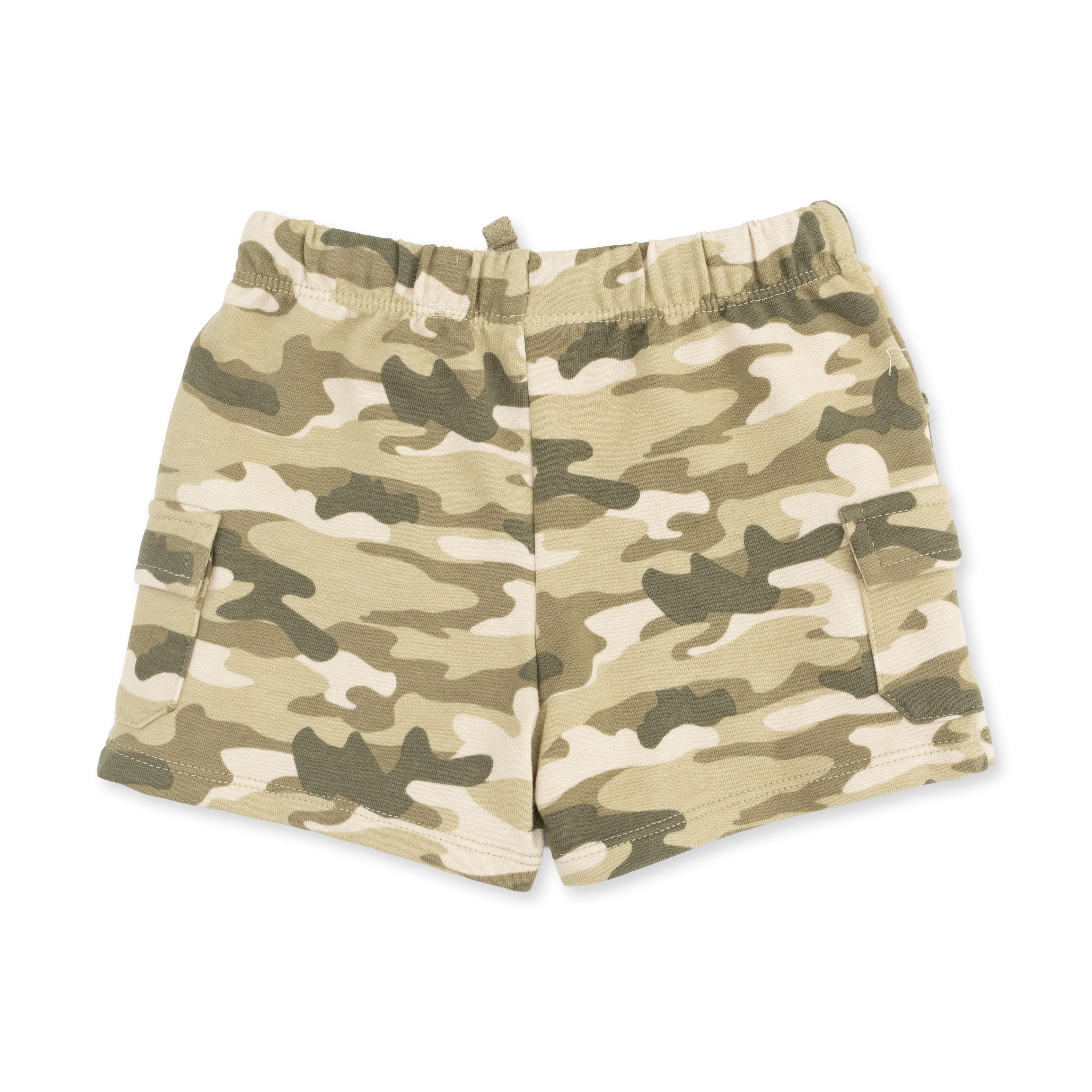 Camo French Terry - Cargo Short