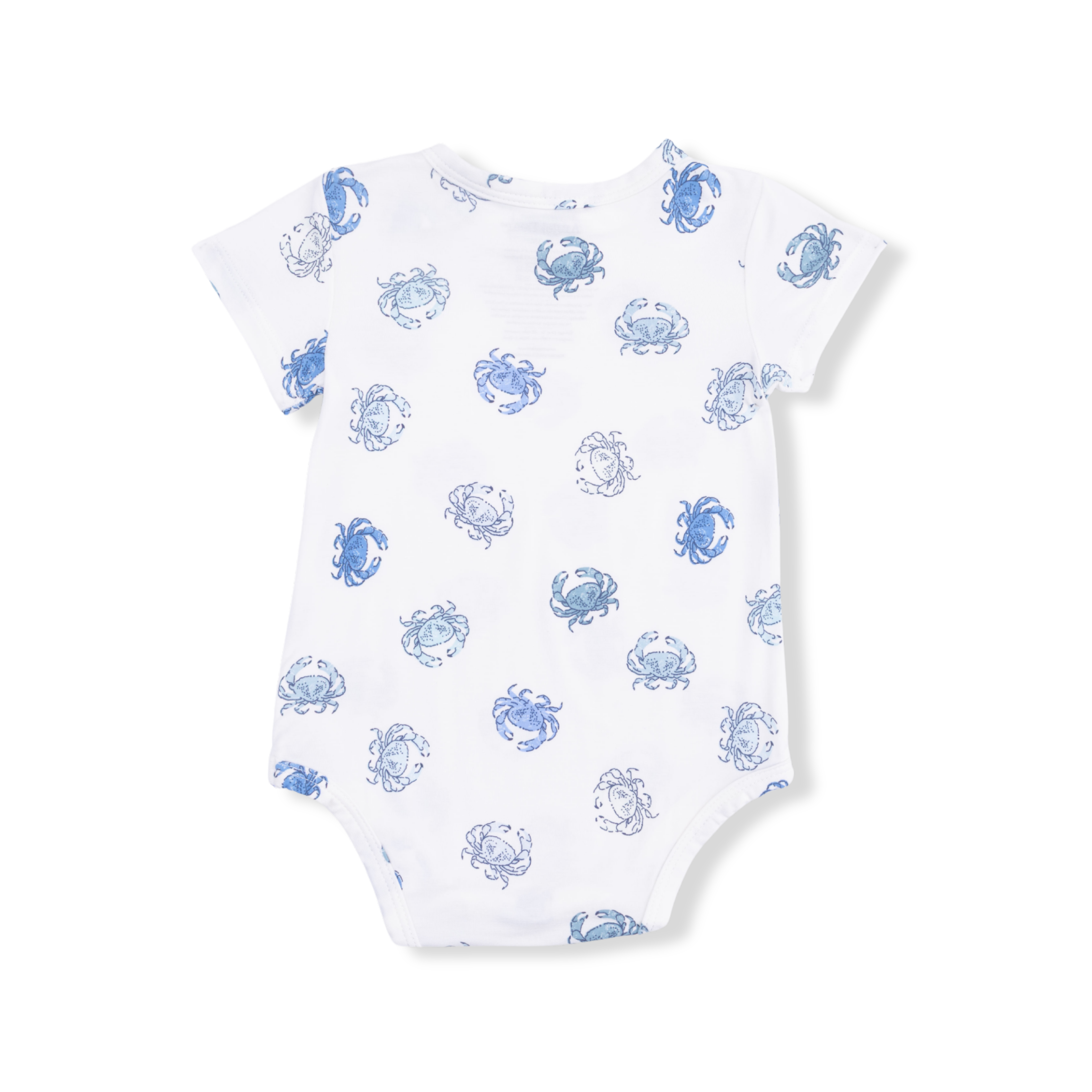 Blue Crabs - Short Sleeve Bodysuit-Angel Dear