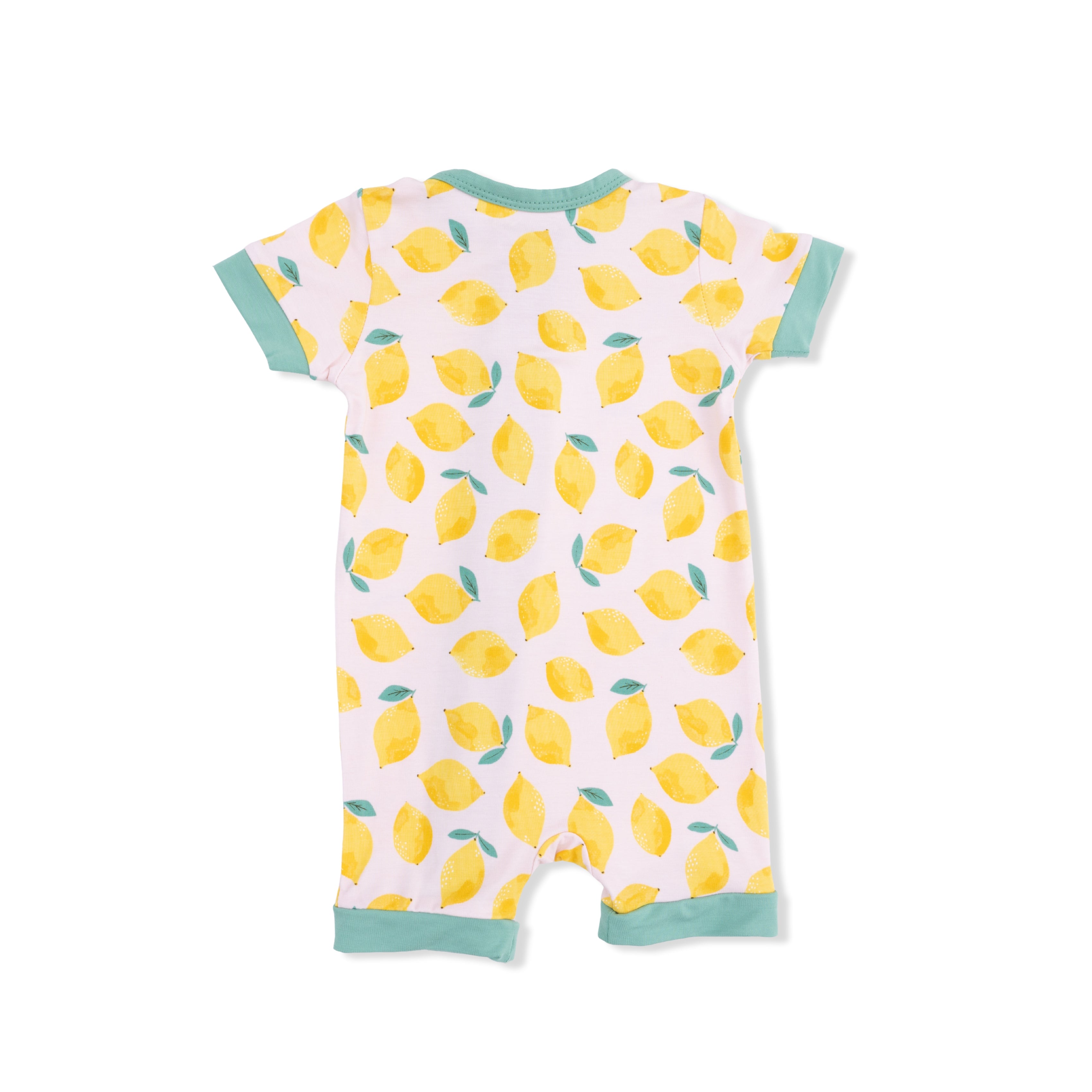 Sunny Lemons - Shortie 2 Way Zipper Romper-Angel Dear