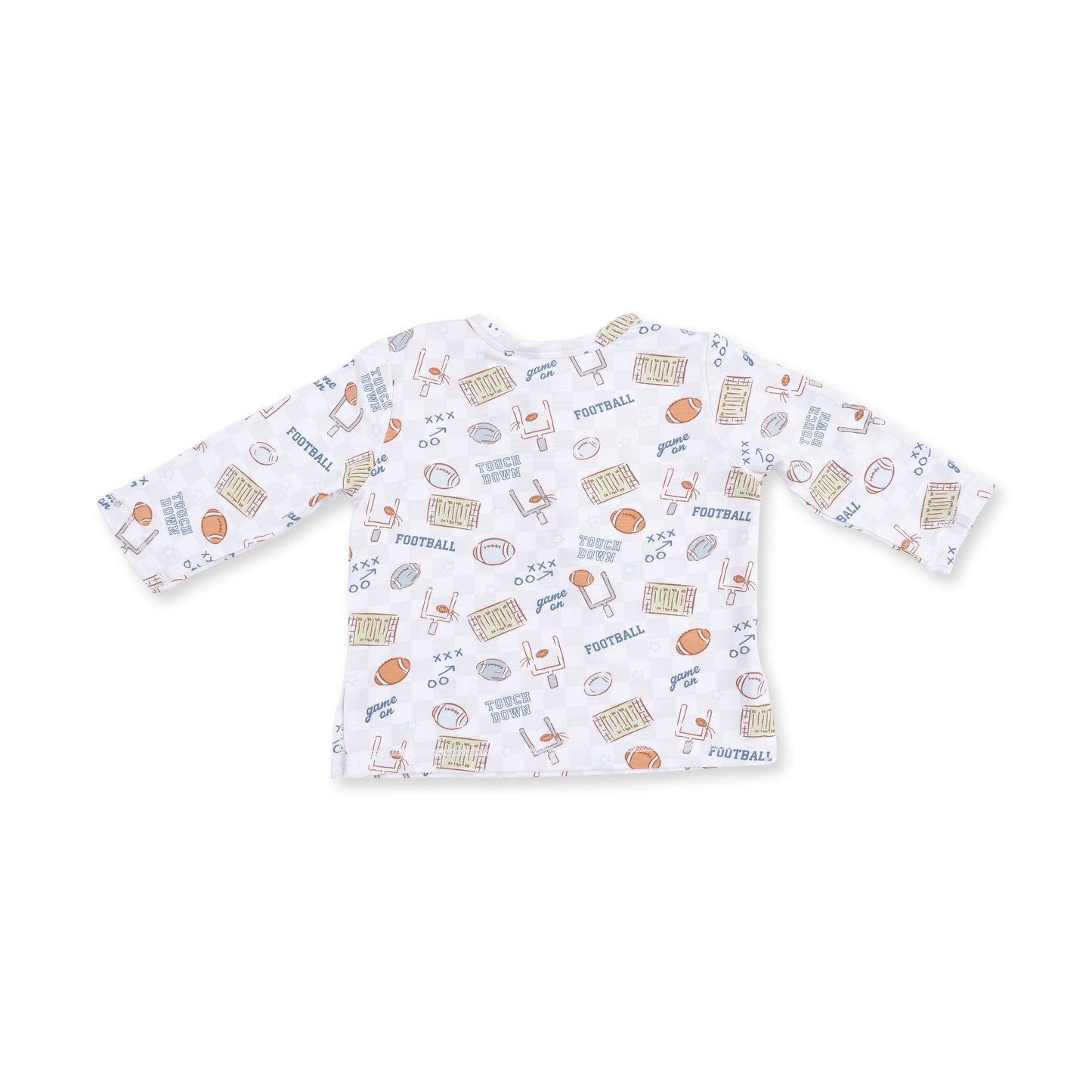 Football Check - Long Sleeve Henley Play Set