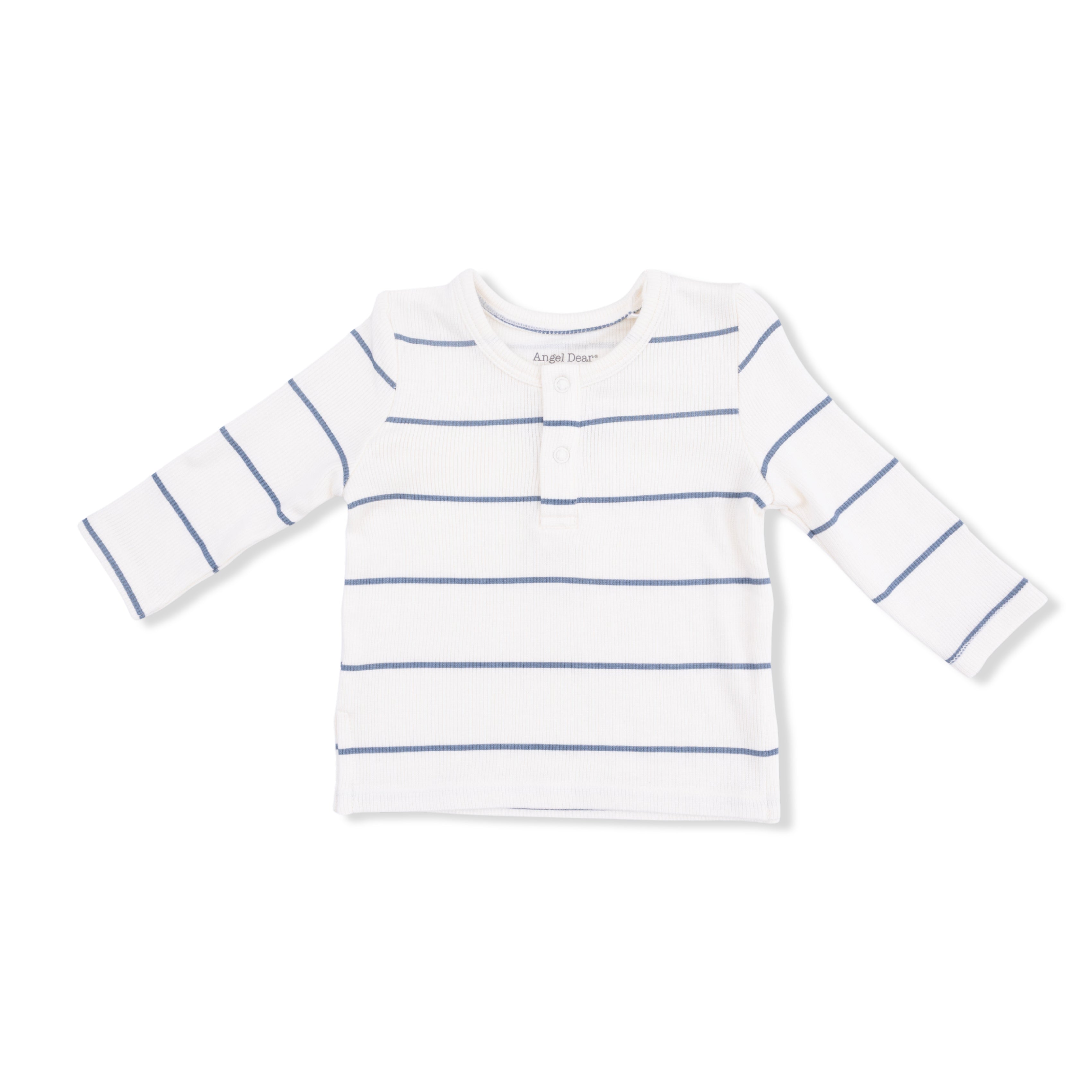 Vintage Stripe - Long Sleeve Henley and Pant-Angel Dear