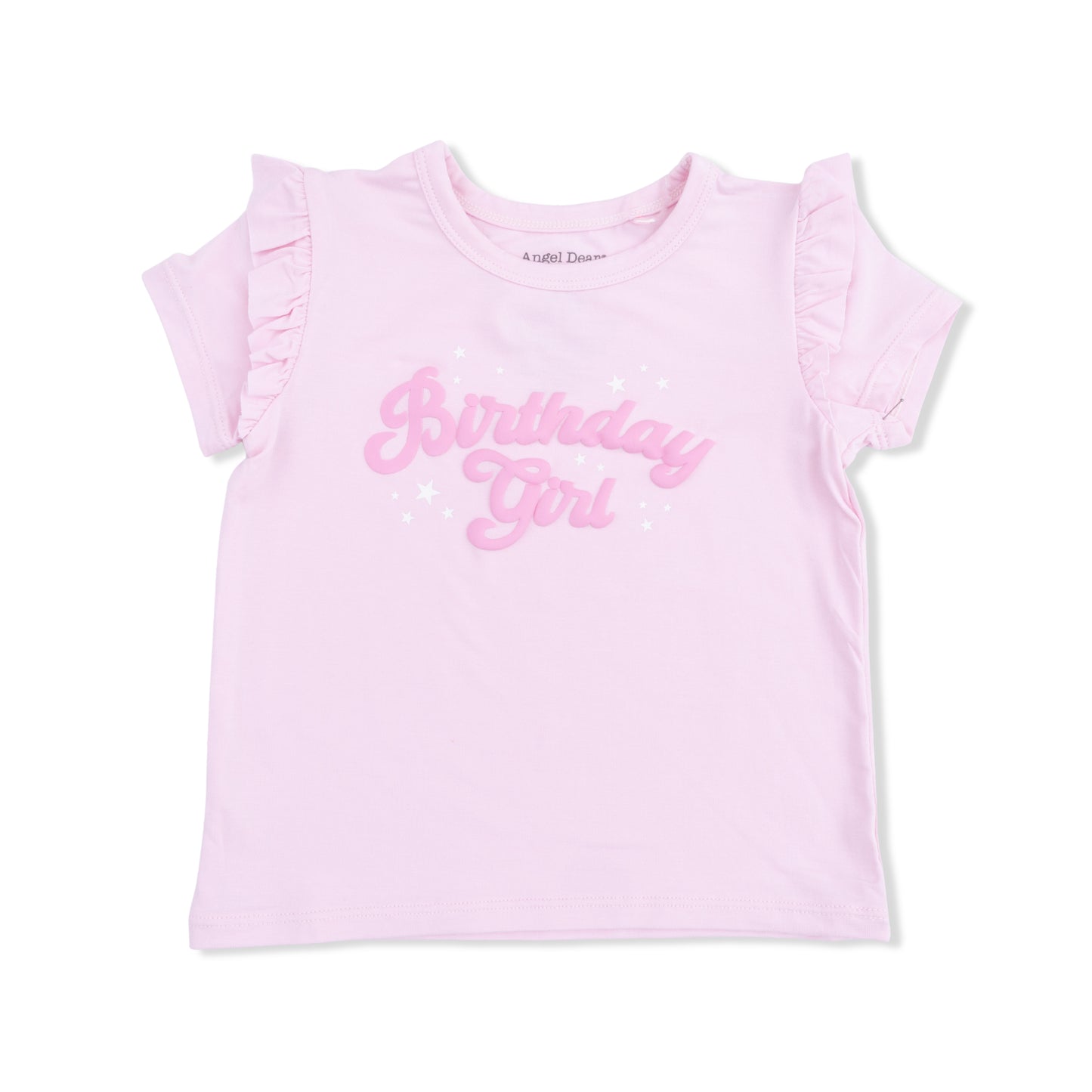 Birthday - Ruffle Tee-Angel Dear