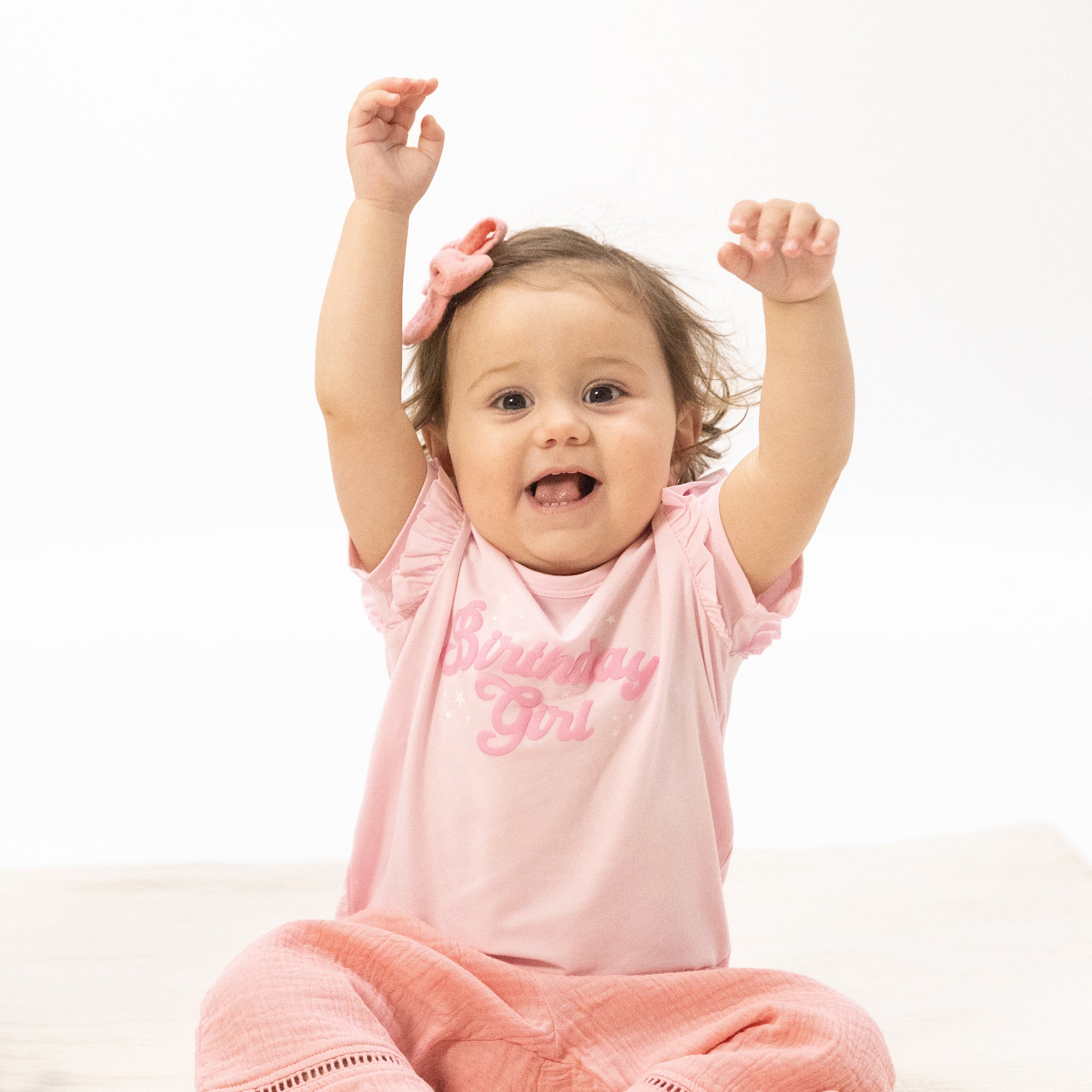 Birthday - Ruffle Tee-Angel Dear